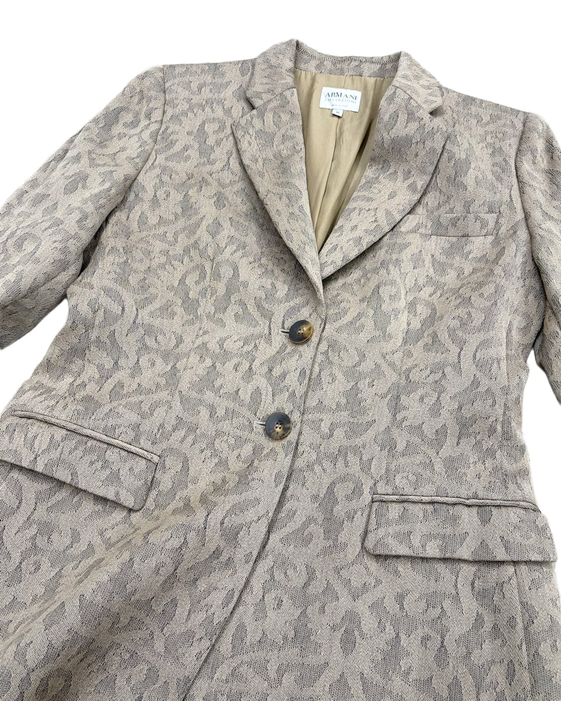 아르마니 꼴레지오니 2003F/W 자카드 테일러드 자켓 상품이미지5