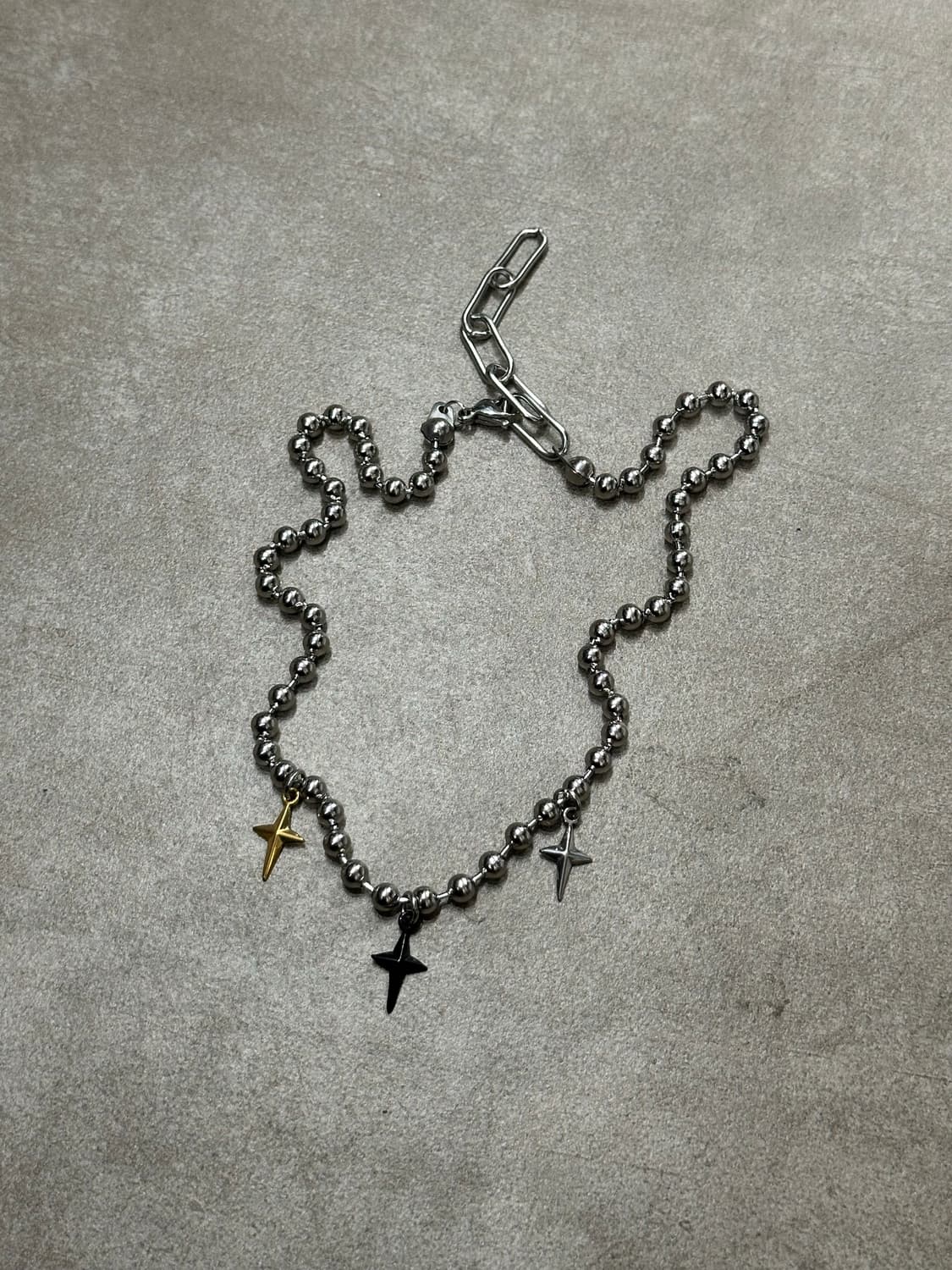 Triple cross - 트리플 십자 목걸이 상품이미지1