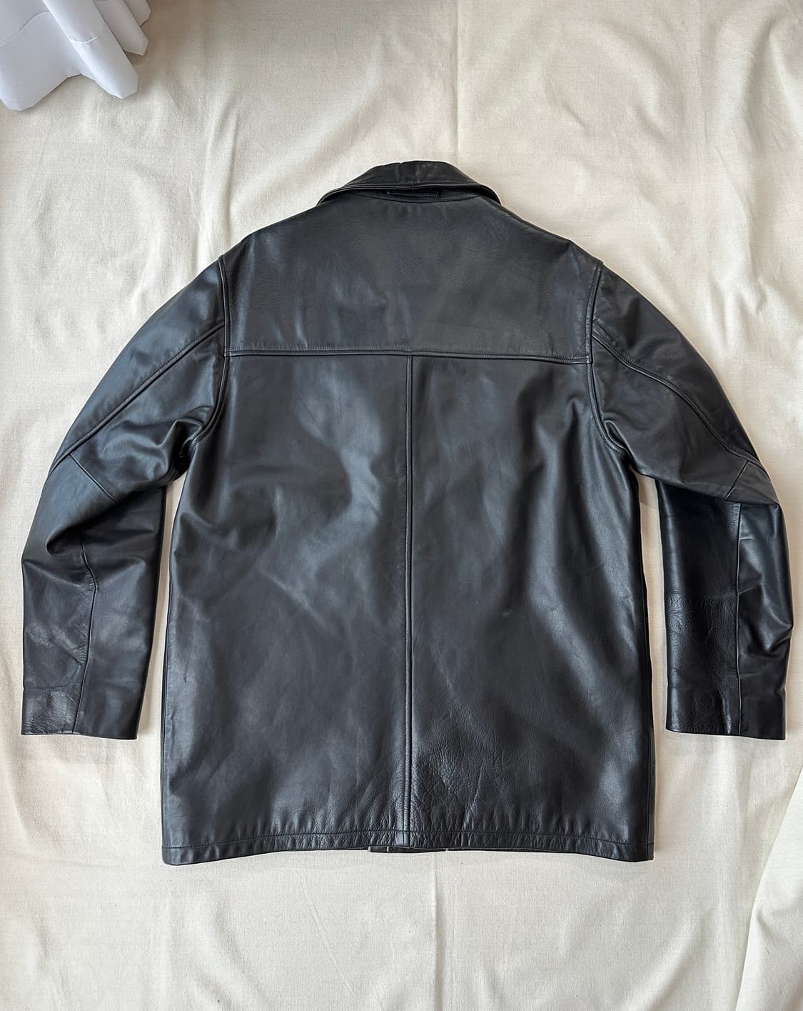 바나나 리퍼블릭 리얼 레더 카코트 M 상품이미지8