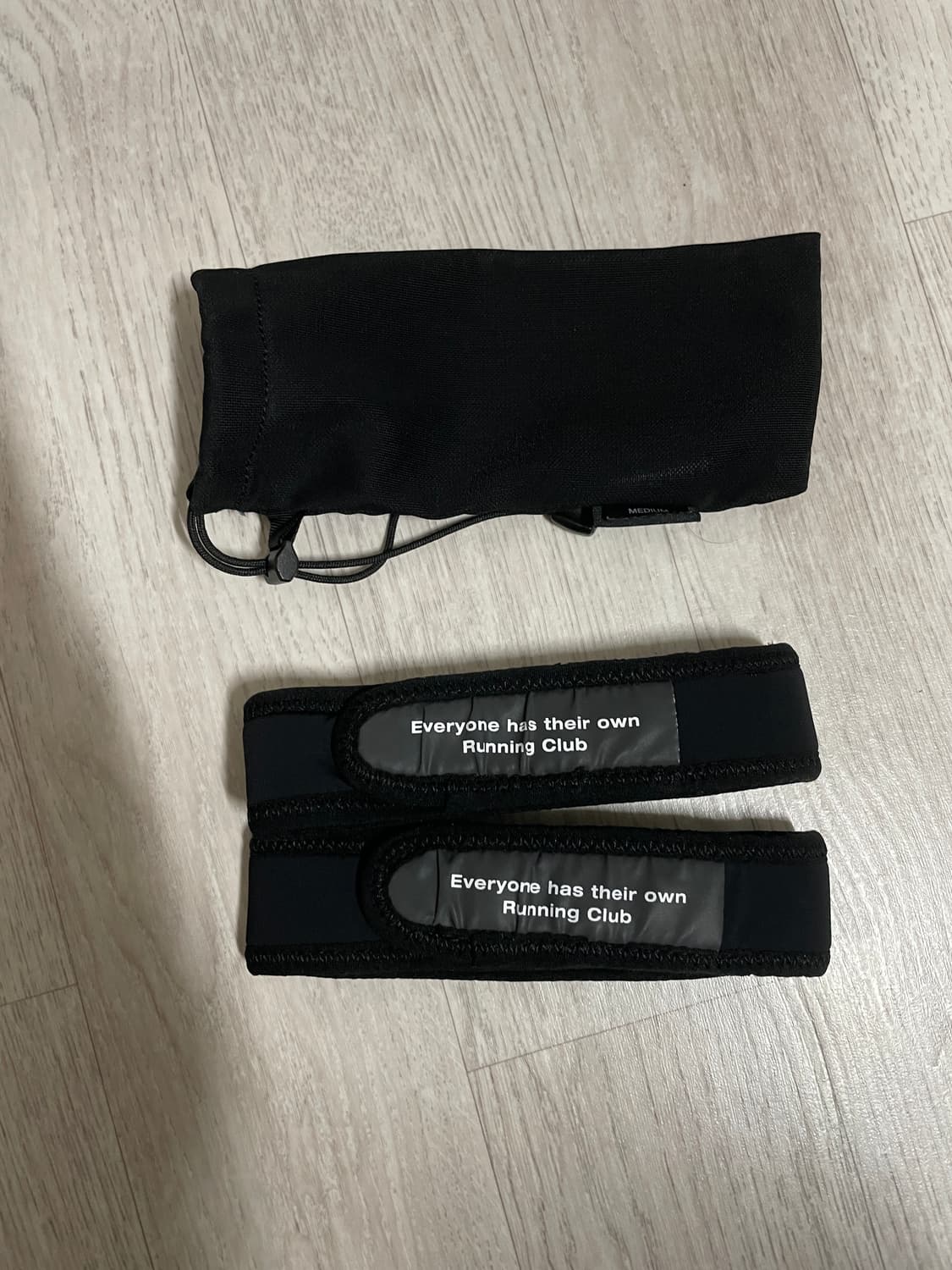 ARC 비컨 니 밴드 블랙 리플렉티드 상품이미지1