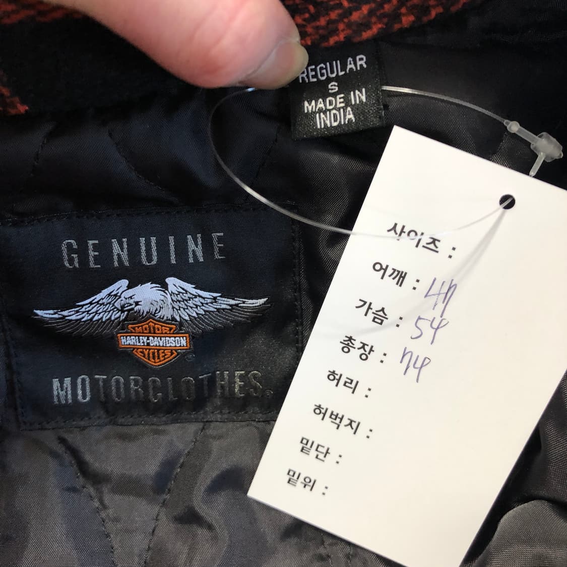 할리데이비슨 플란넬 자켓 상품이미지8