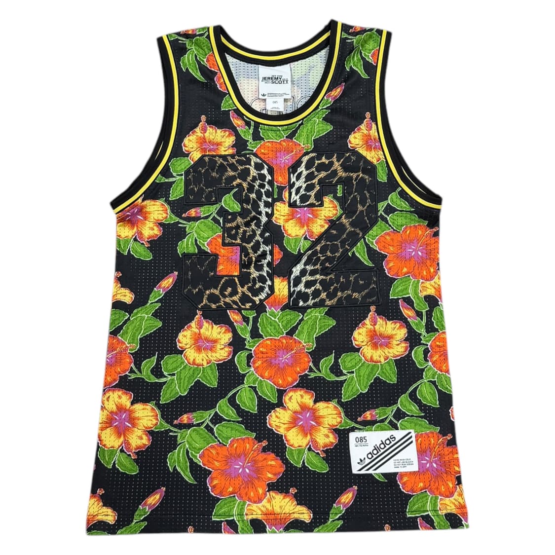 아디다스 제레미스캇 플라워 패턴 탱크탑 베스트 나시 XS 상품이미지1
