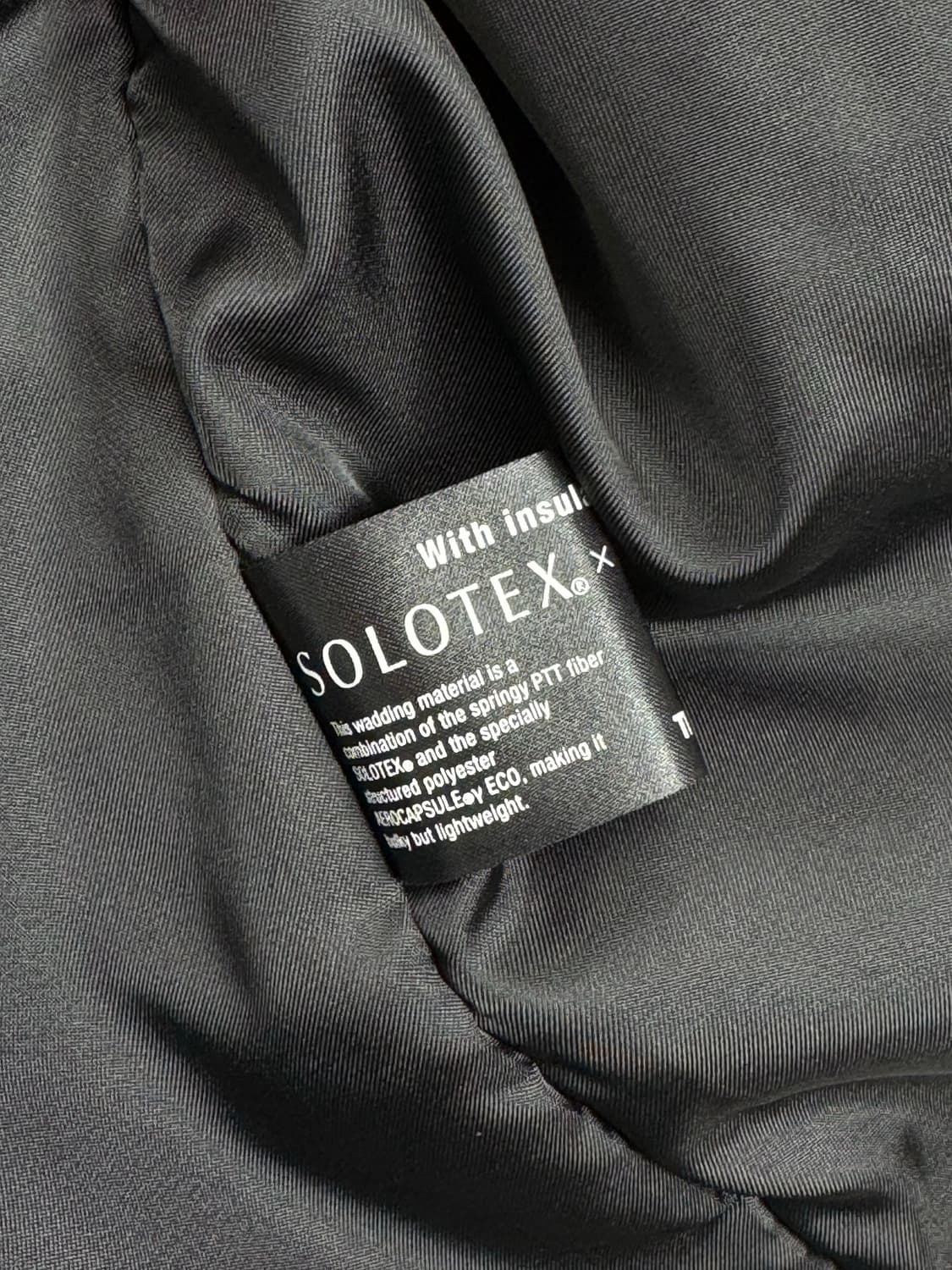 빔즈 솔로텍스 발마칸 패딩 코트 블랙 M 상품이미지6