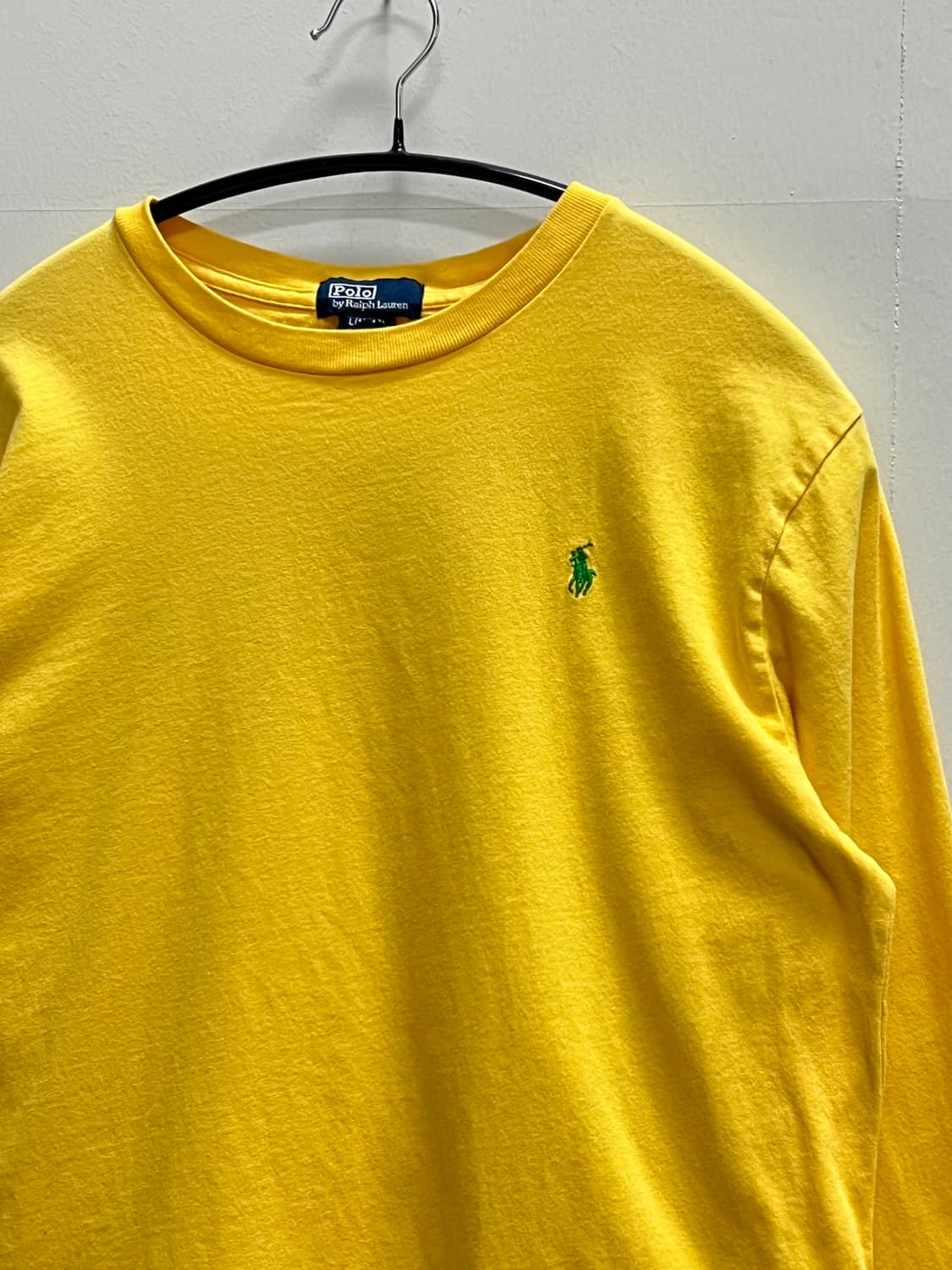 폴로 랄프로렌 키드 긴팔 티 옐로우 상품이미지3