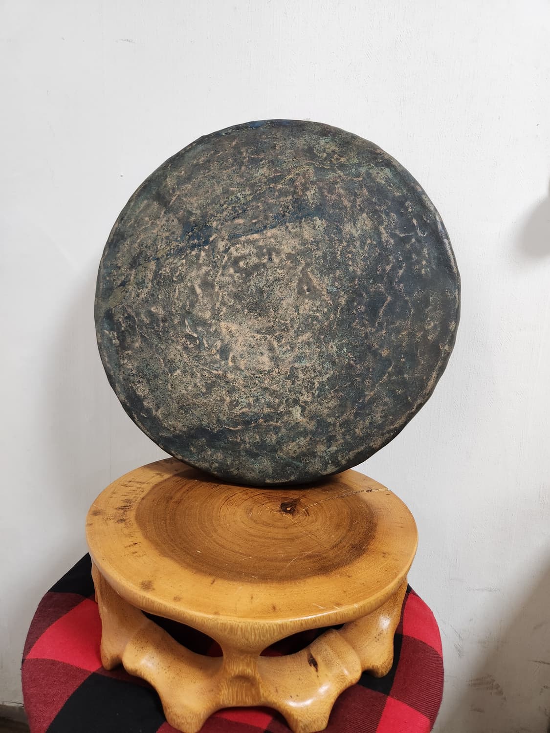 골동품  방짜 징(하자있음) 상품이미지1