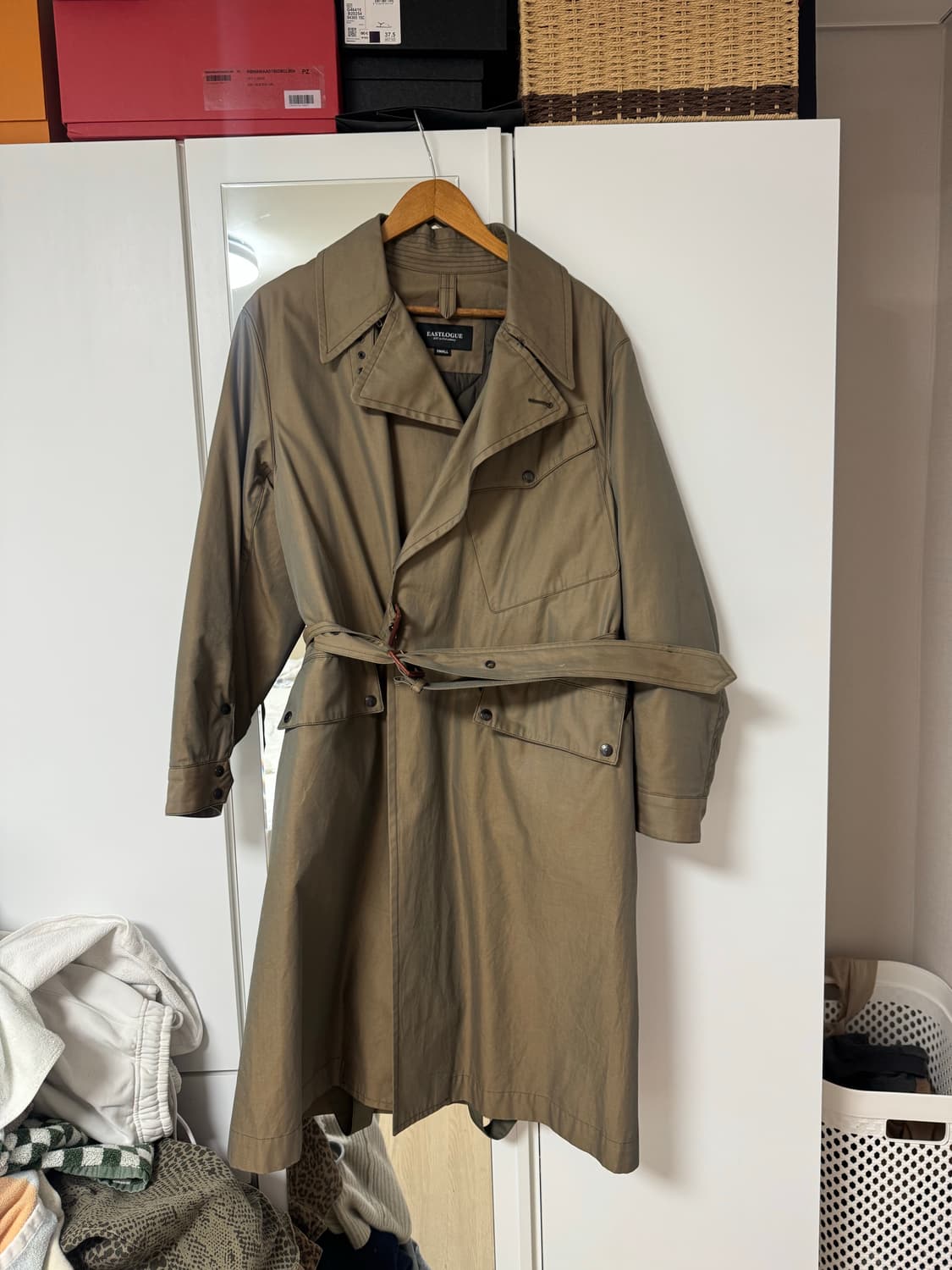 이스트로그 밀리터리 트렌치 코트 상품이미지2