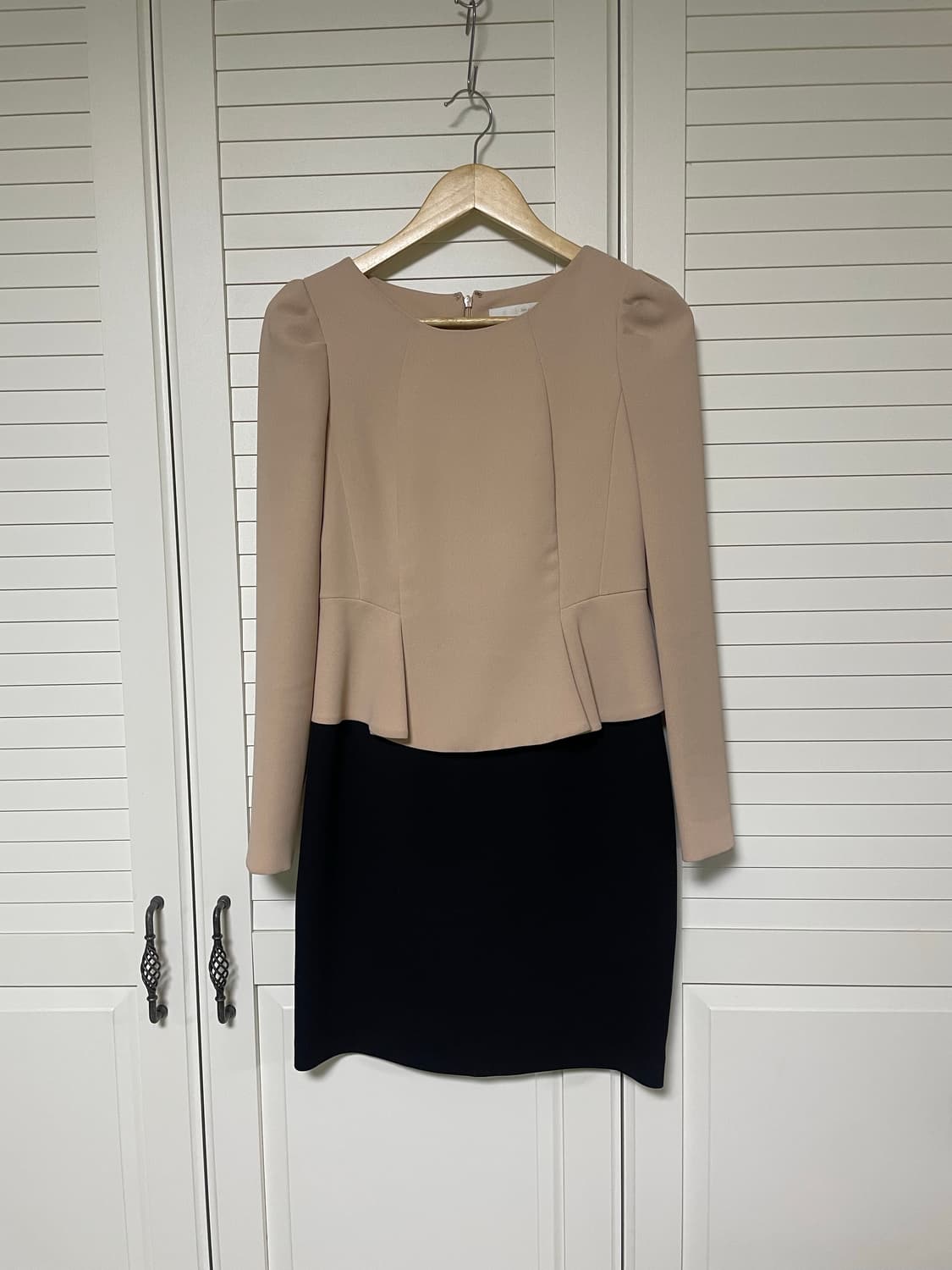 classic peplum dress 상품이미지1