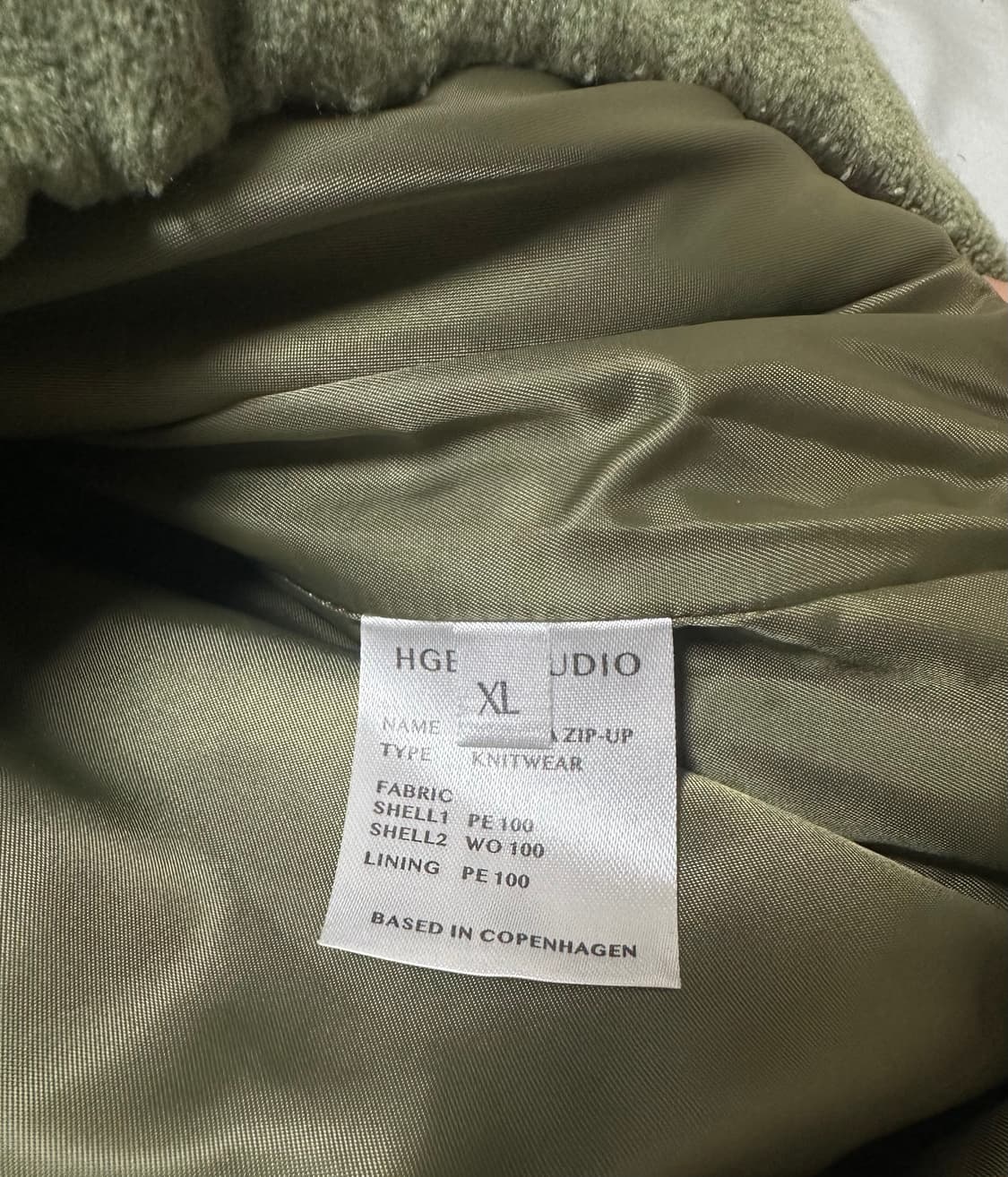 hgbb studio 툰드라 집업 xl 상품이미지5