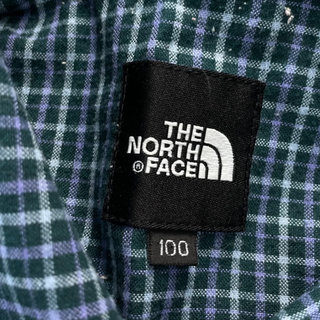 100 노스페이스 체크셔츠  상품이미지3