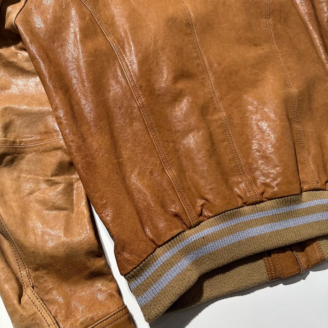 돌체 앤 가바나 D&G 레더 블루종 자켓 상품이미지6