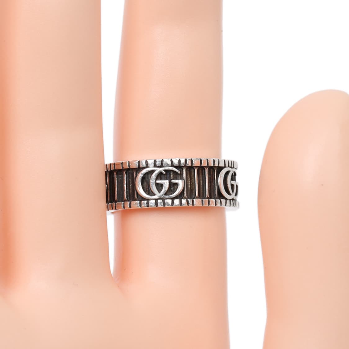 구찌 실버링 GG 마몽 더블G 실버반지 551899 19호 상품이미지10
