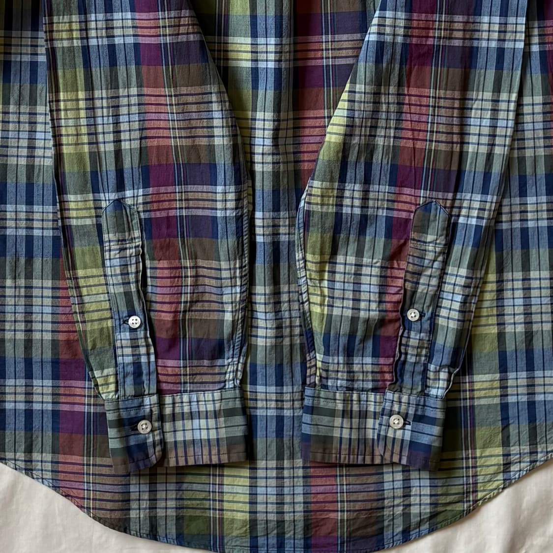 [L/105-107] 폴로 오리지널 마드라스 BD 셔츠 상품이미지9