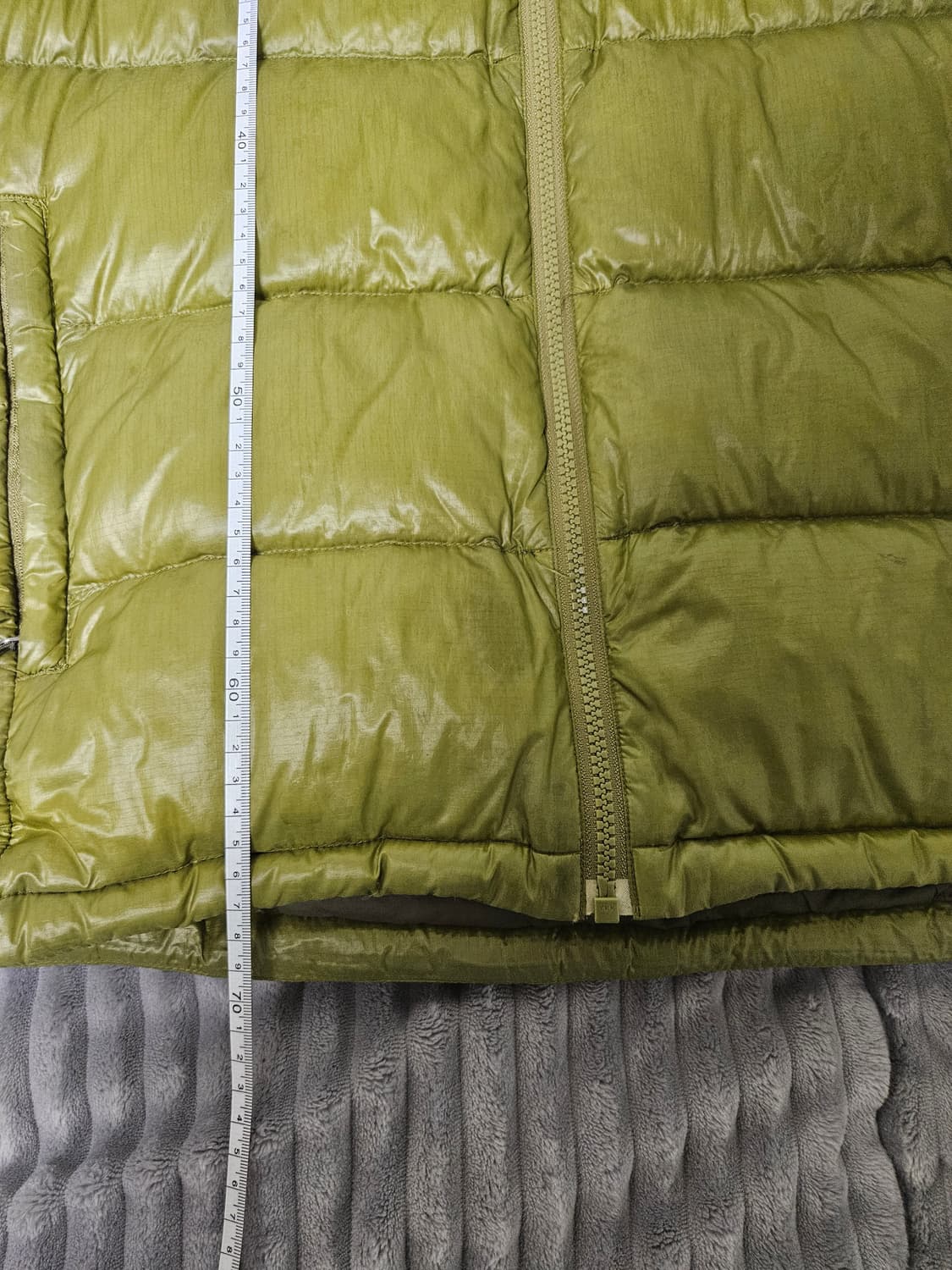 [L] 몽벨 800FP 퍼텍스 논후드 다운 경량 패딩 점퍼 상품이미지10