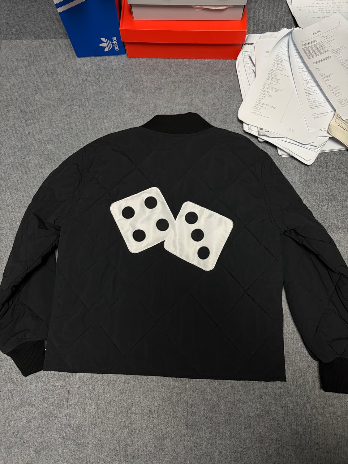 스투시 다이스 퀄티드 라이너 자켓 패딩 상품이미지2