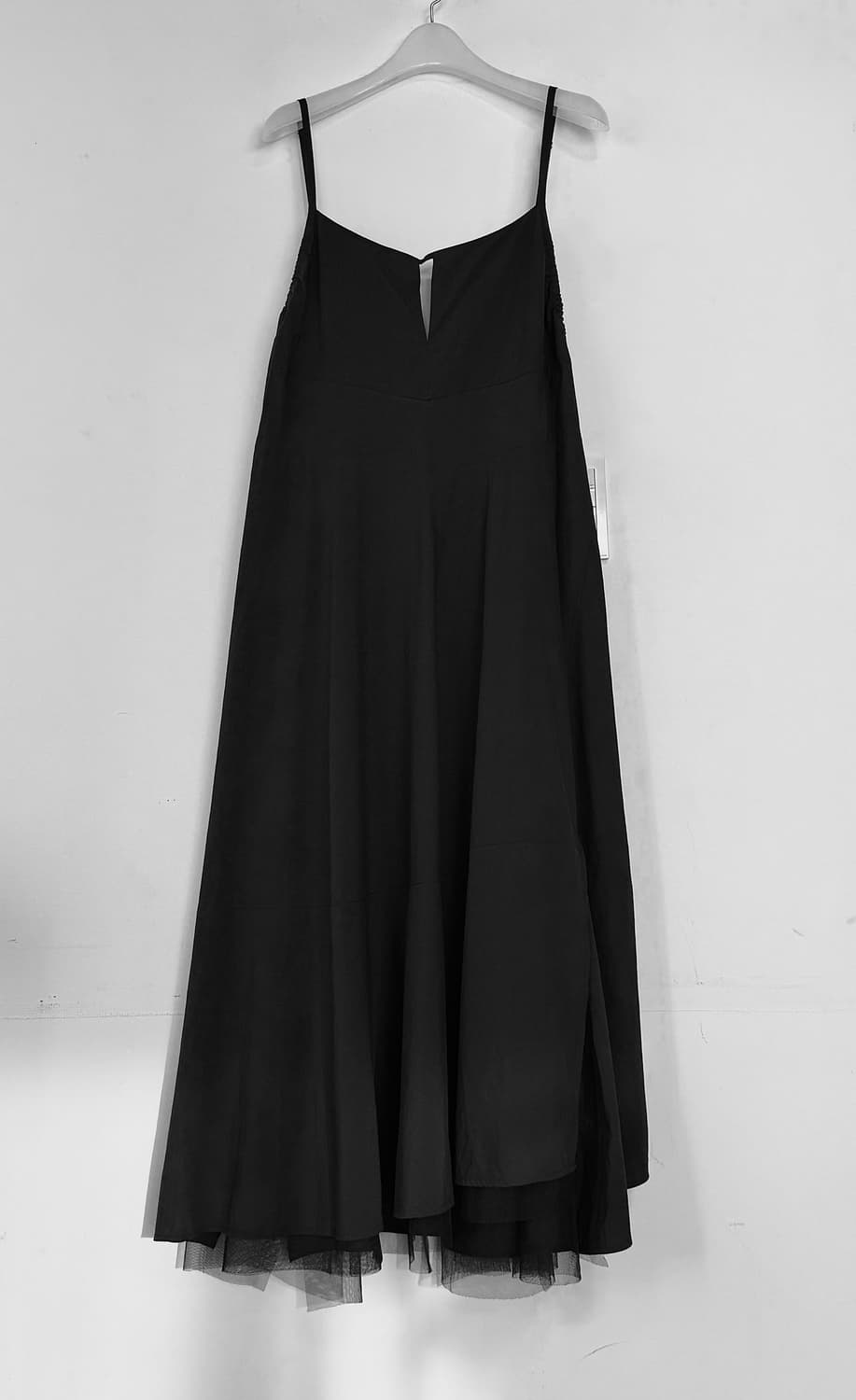 시스템 신형 슬리브리스 튤 드레스 상품이미지1