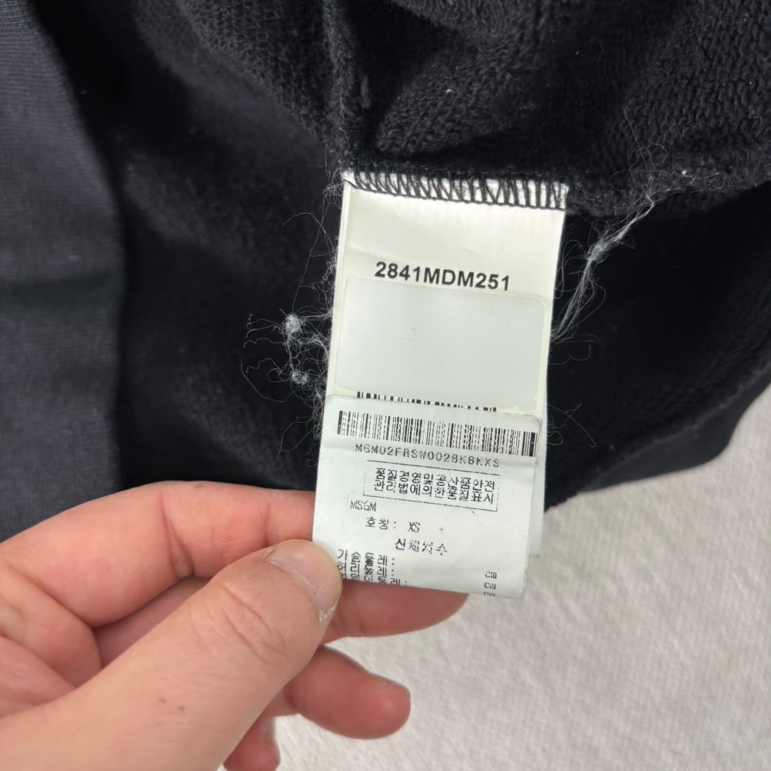 95  msgm 그래픽 맨투맨 상품이미지4