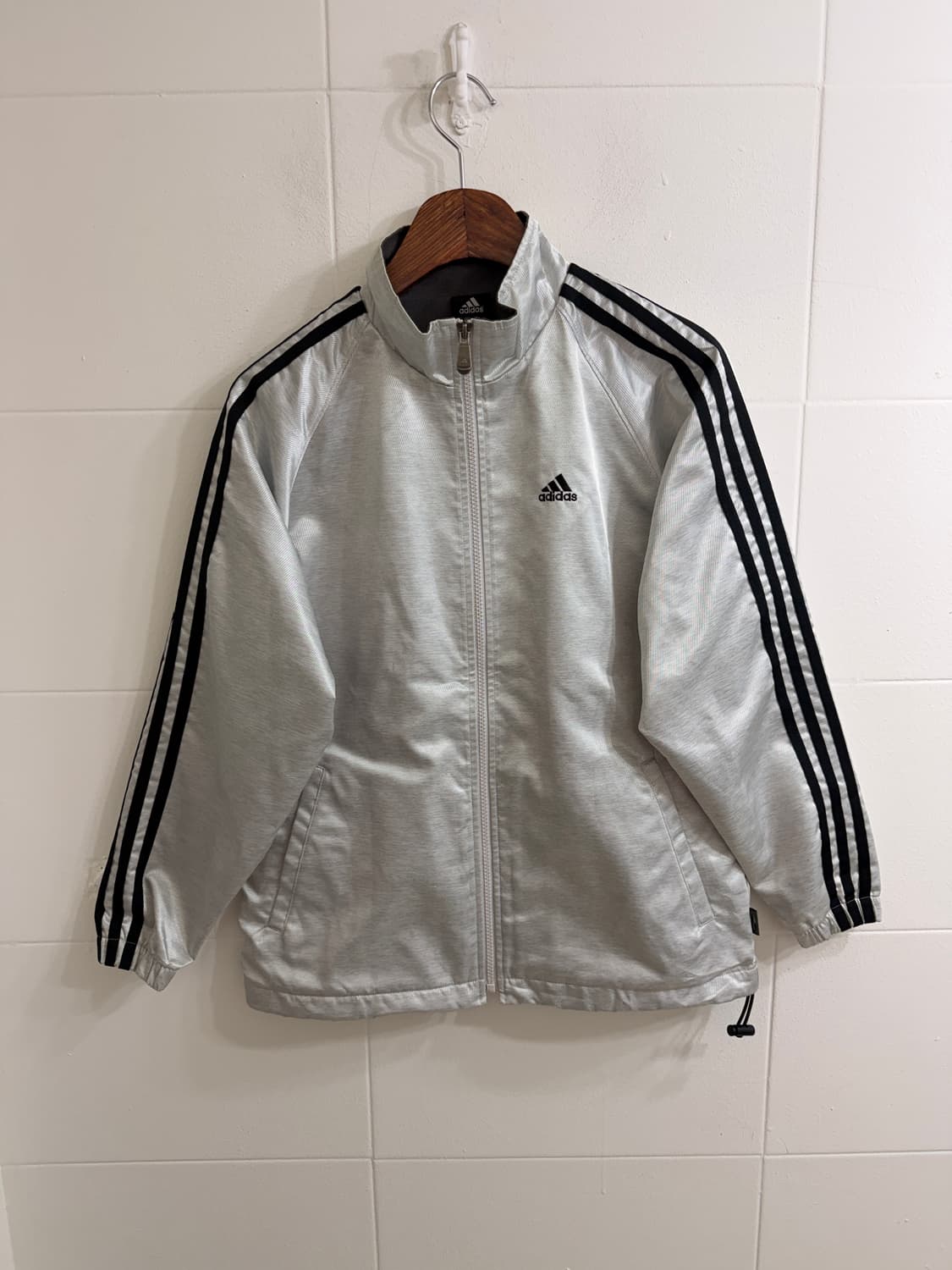 아디다스 실버 자켓 스트릿 펑크 힙 코디 세트 상품이미지4