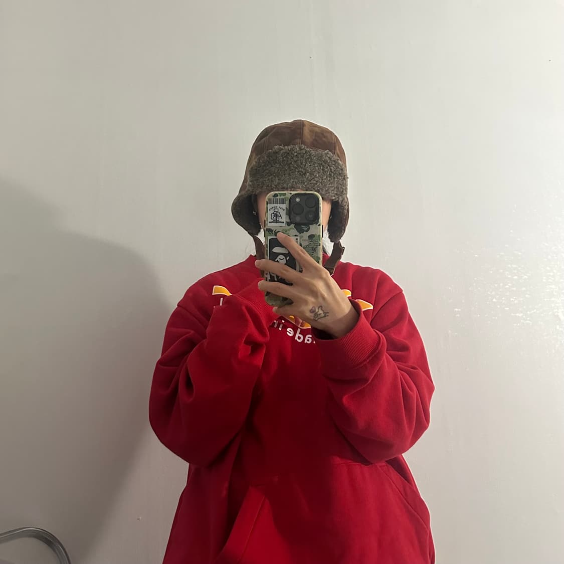 빈티지 카모 밀리터리 트루퍼햇 상품이미지3