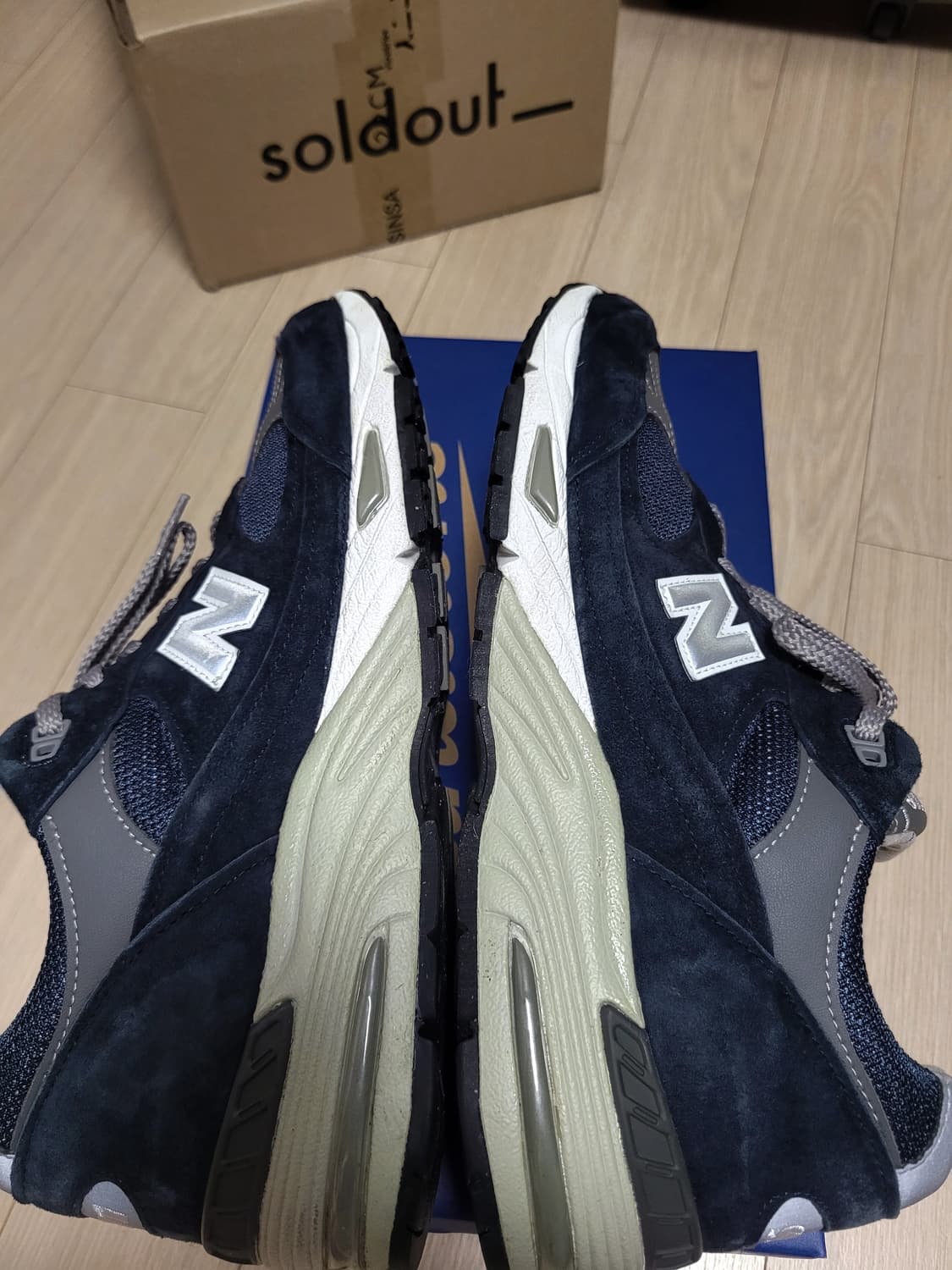 뉴발란스 991 네이비 285 상품이미지3