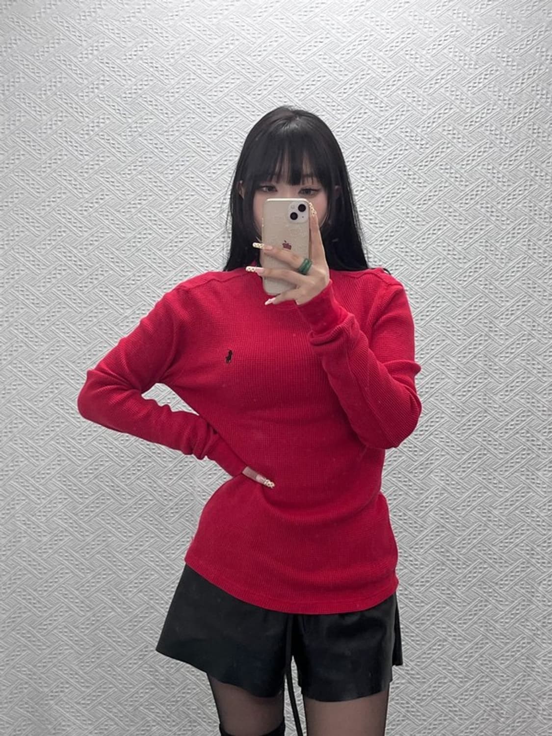 폴로 랄프로렌 컨트리 레트로 00's 와플패턴 니트 M C09693 상품이미지2