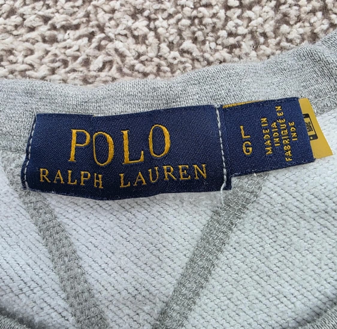 폴로 랄프로렌 맨투맨 L 회색 상품이미지7