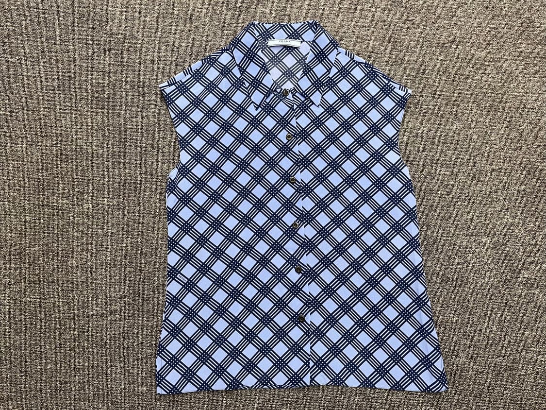 [55] 프라다 실크 셔츠 상품이미지1