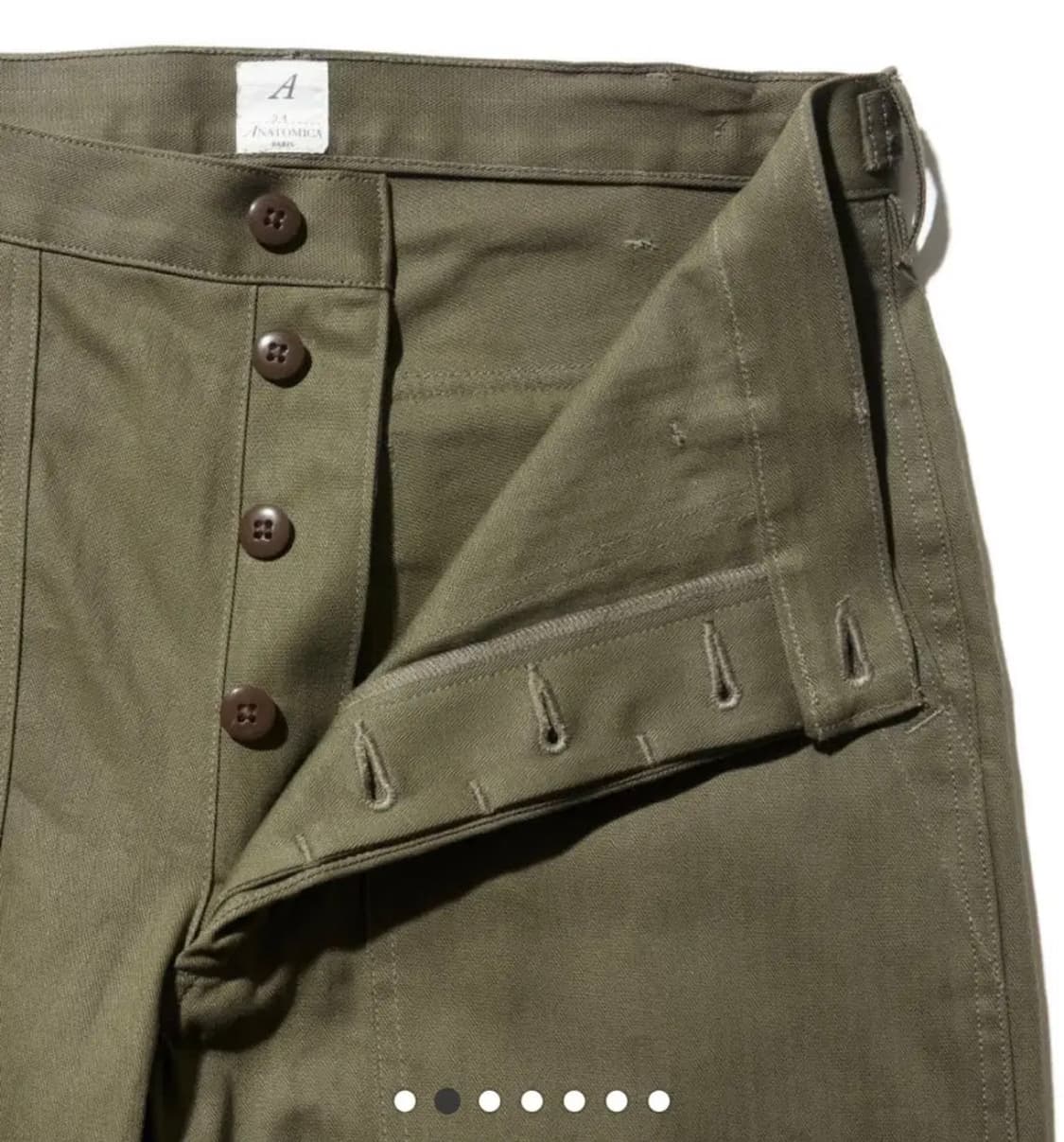 아나토미카 헤링본 트윌 퍼티그팬츠 30 상품이미지7