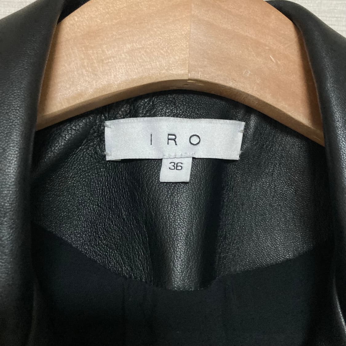이로 IRO 애쉬빌리 램스킨 가죽자켓 XS 상품이미지3