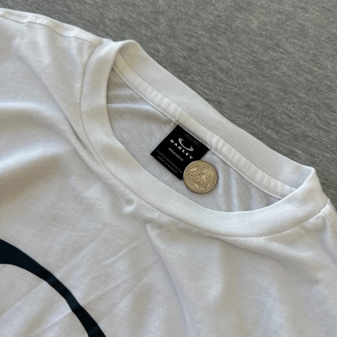 [2XL] 오클리 데스티네이션 일립스 티셔츠 (화이트 / 캘리포니아)  상품이미지5