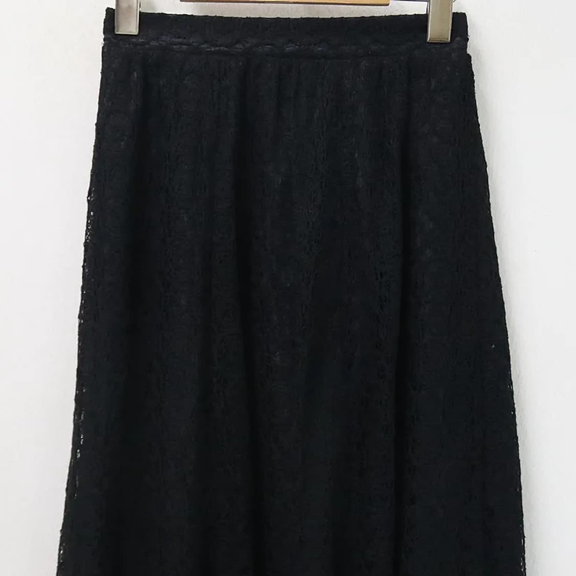 얼스 뮤직 레이스 레이어드 롱 스커트 61441 상품이미지3