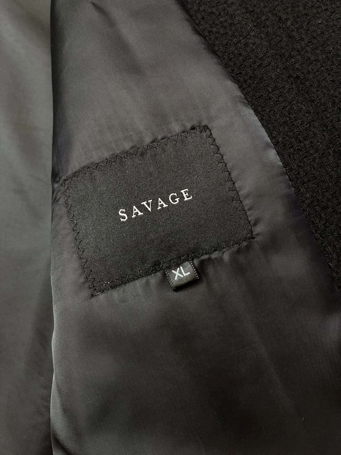 세비지 23FW 울 블랜디드 크롭 울 자켓 PN4623 상품이미지7