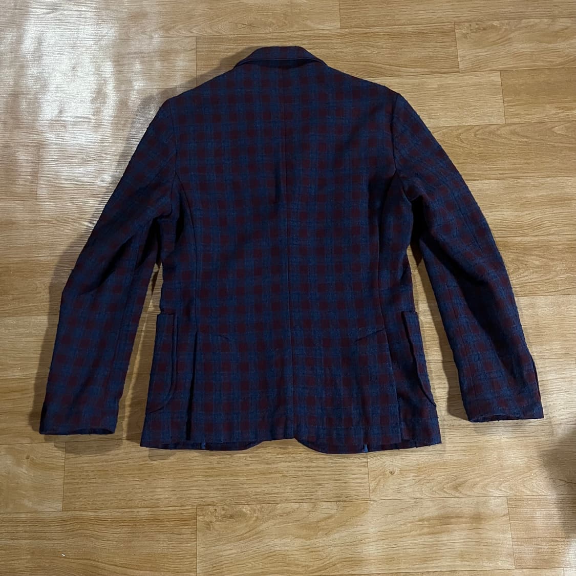 [100] 비오비 체크 울자켓 상품이미지6