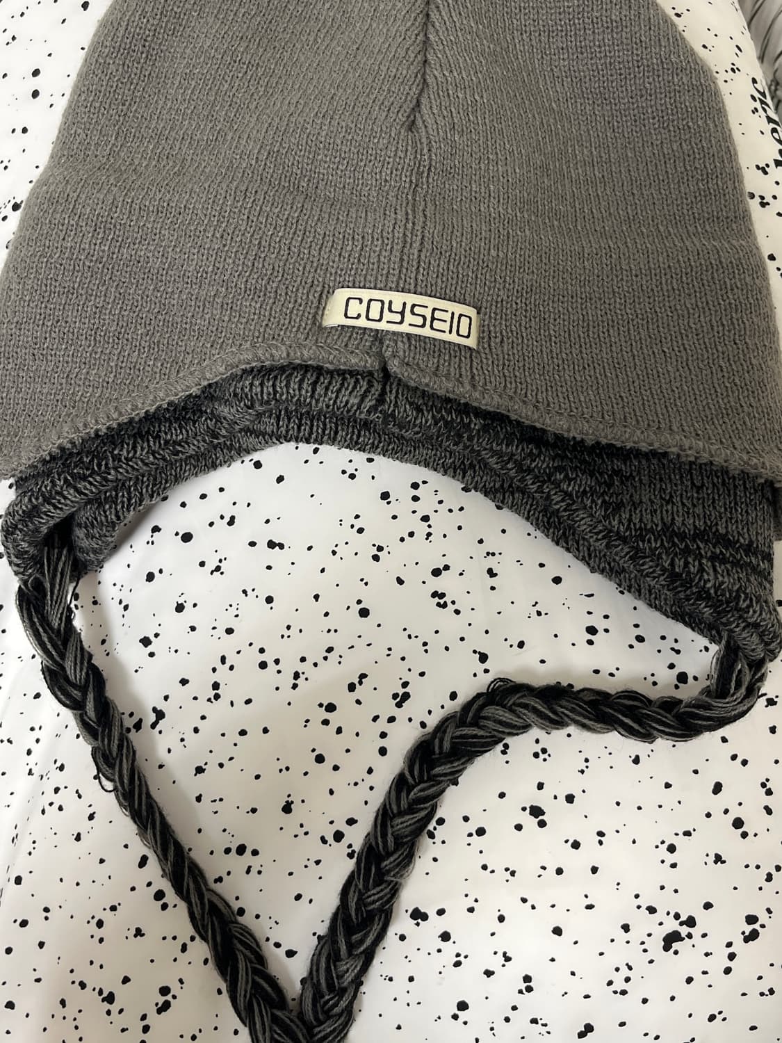 코이세이오 더블 투르퍼 비니 코코아 상품이미지5