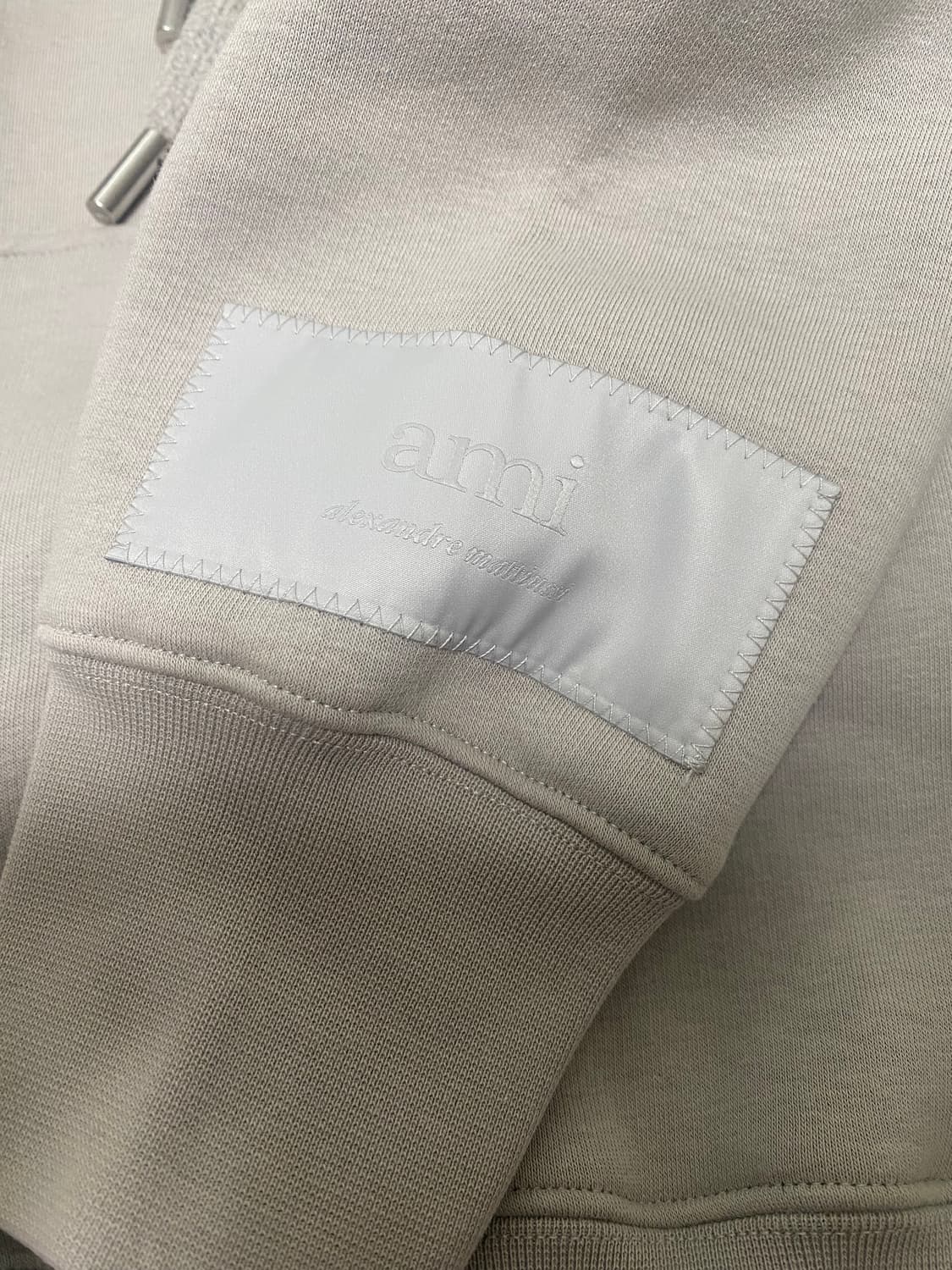 (새상품) 아미 로고패치 헤비웨이트 후드 상품이미지3