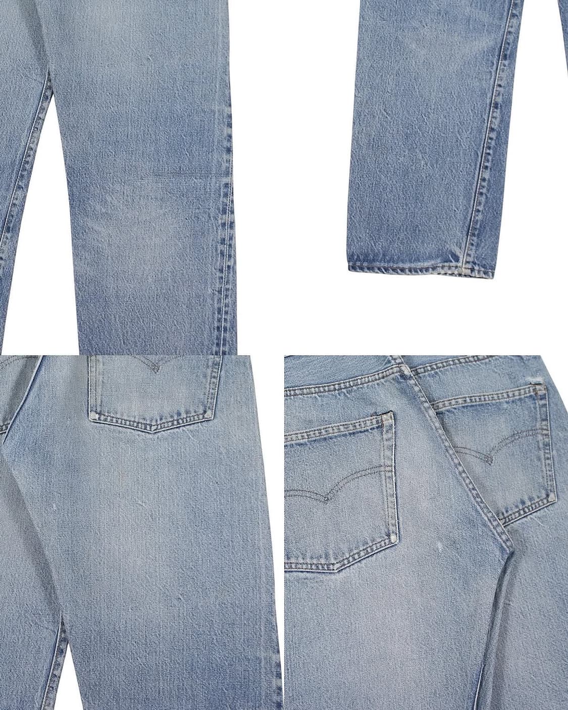 1979 USA 리바이스 501 셀비지 66후기 데님 팬츠 빈티지 미국제 상품이미지7