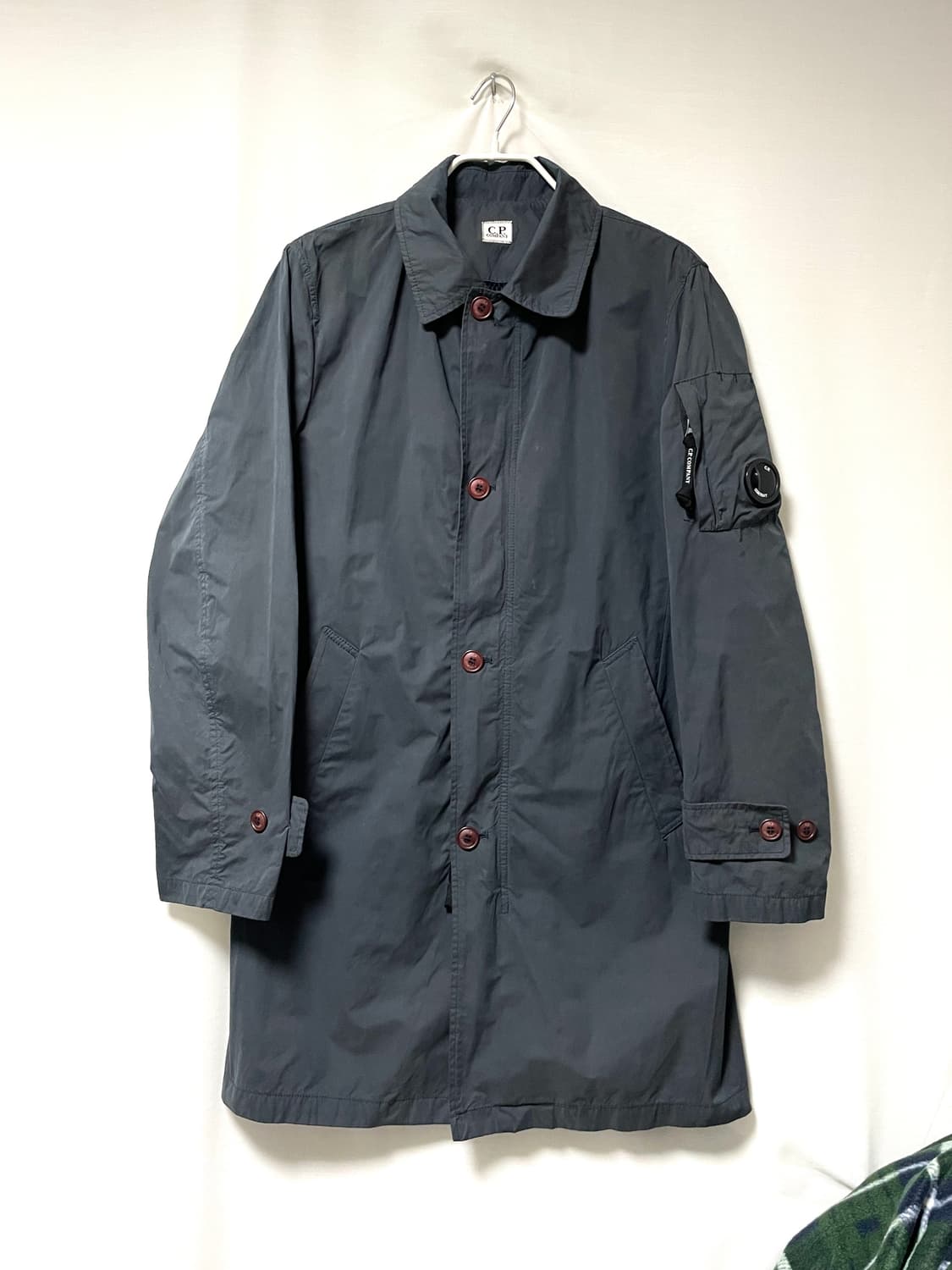 CP컴퍼니 씨피컴퍼니 정품 바스락 폴리 나일론 맥코트 싱글코트 100 상품이미지1