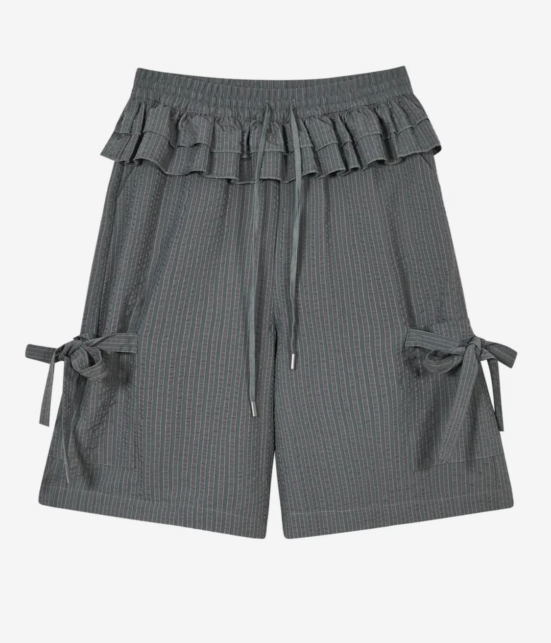 타입서비스 Ruffled Stripe Pocket Pants 상품이미지2