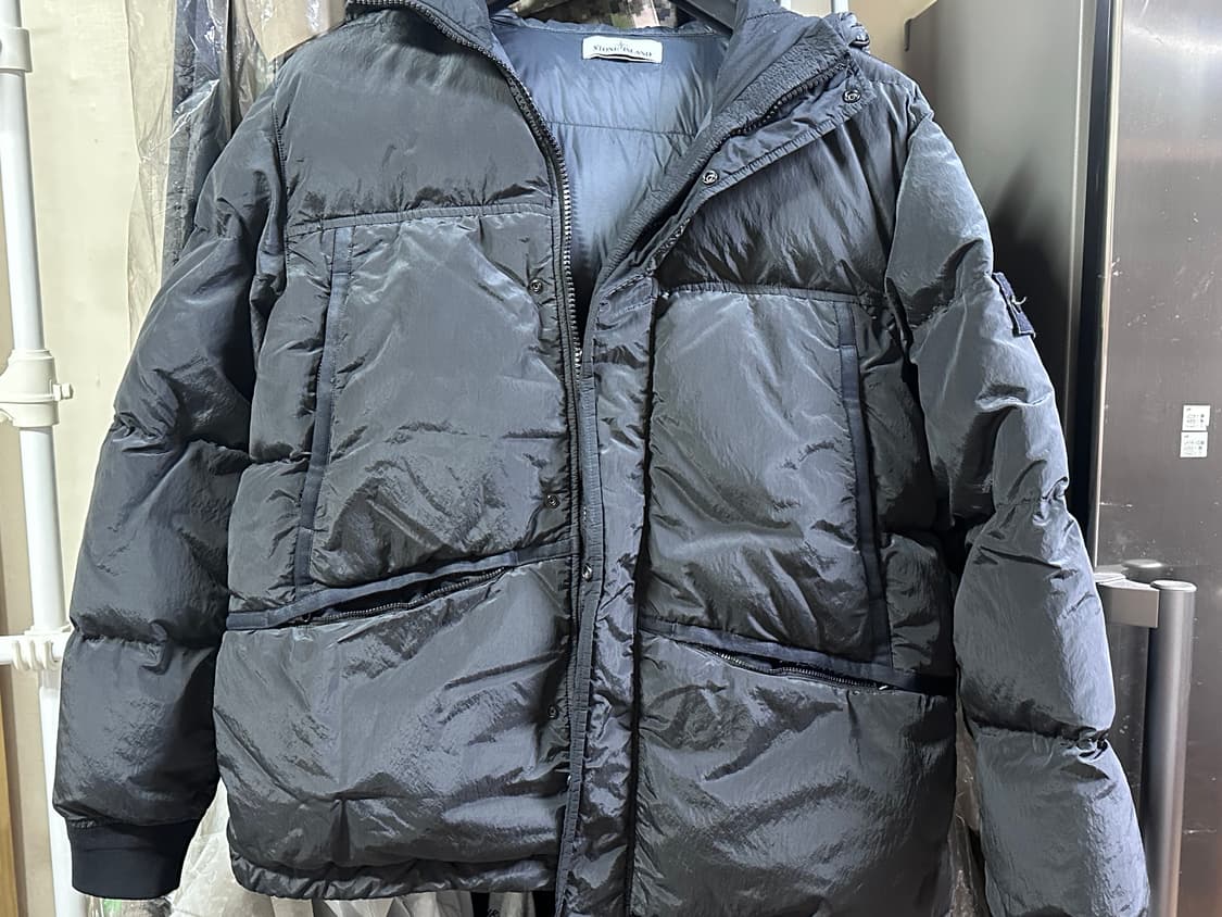 스톤아일랜드 나일론메탈 패딩 블랙 XL 상품이미지1
