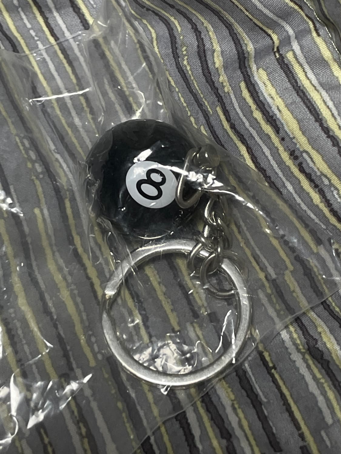 스투시 8볼 키링 블랙 새상품/정품 상품이미지1