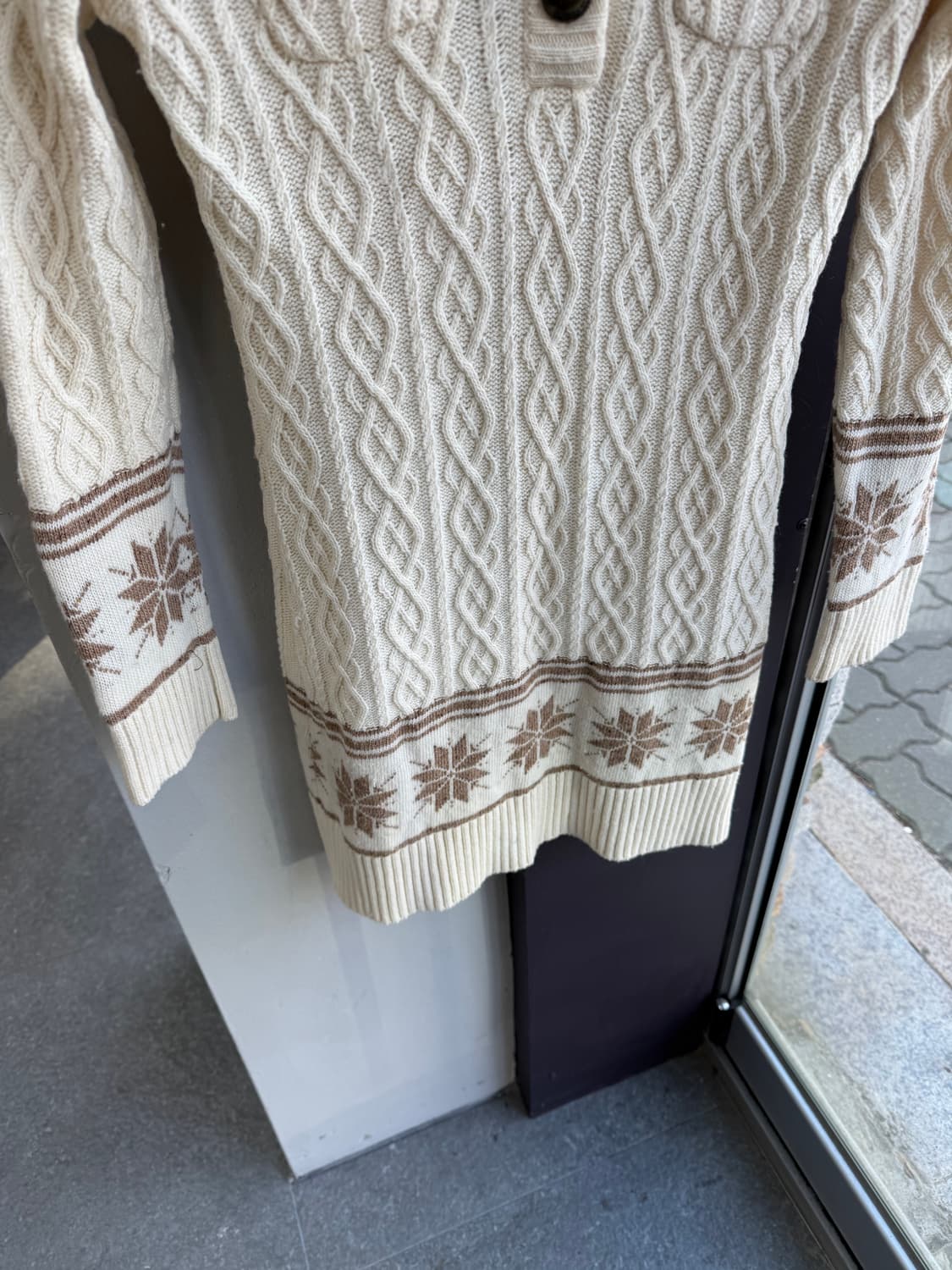 .38/ 버버리 블루라벨 노르딕 후디 니팅 원피스 상품이미지4