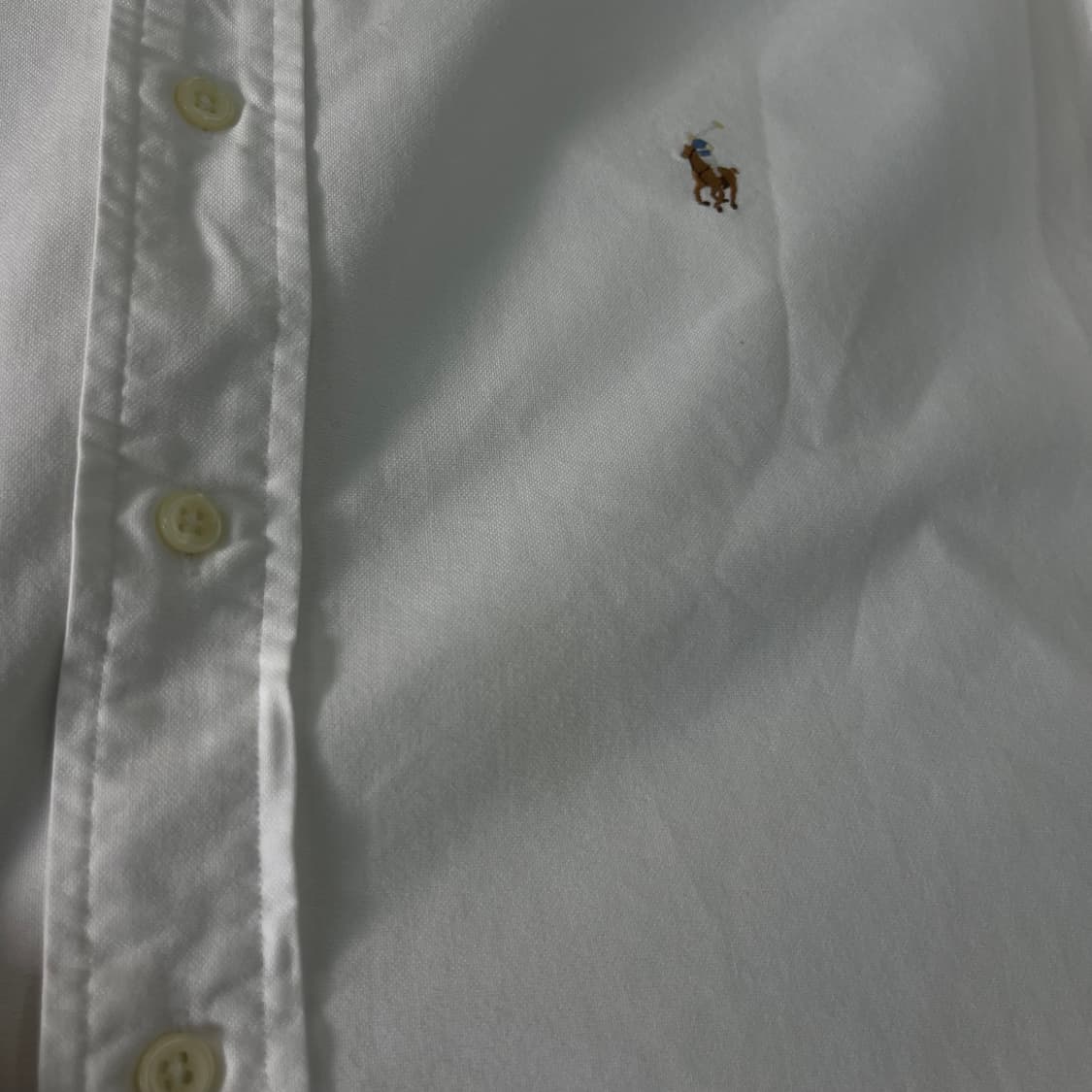 105 폴로랄프로렌 코튼 화이트 셔츠 상품이미지6
