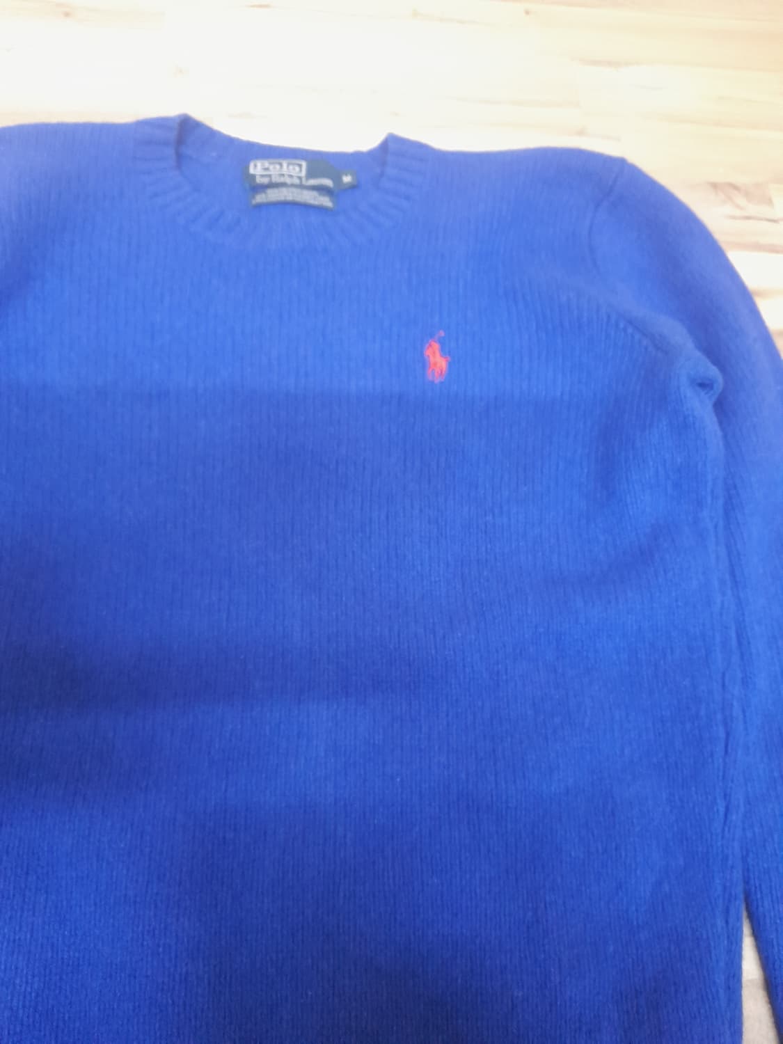 폴로 양모 니트 사이즈M  상품이미지3