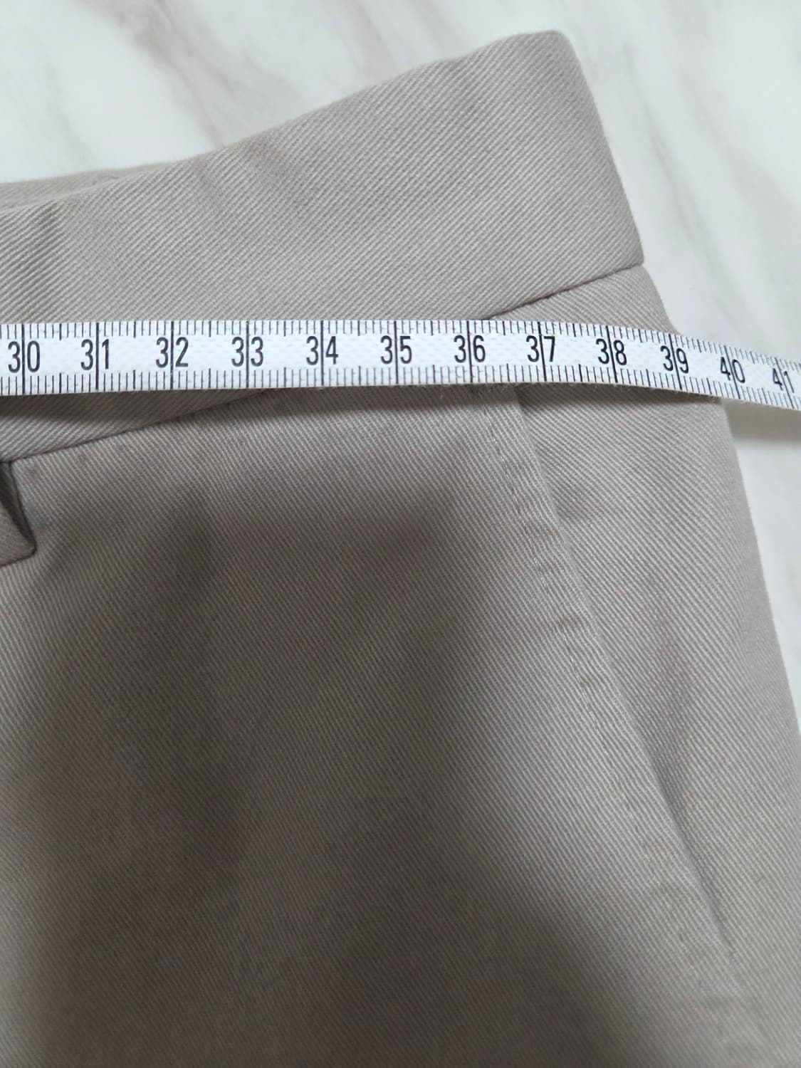 솔리드옴므 베이지 슬랙스 상품이미지7