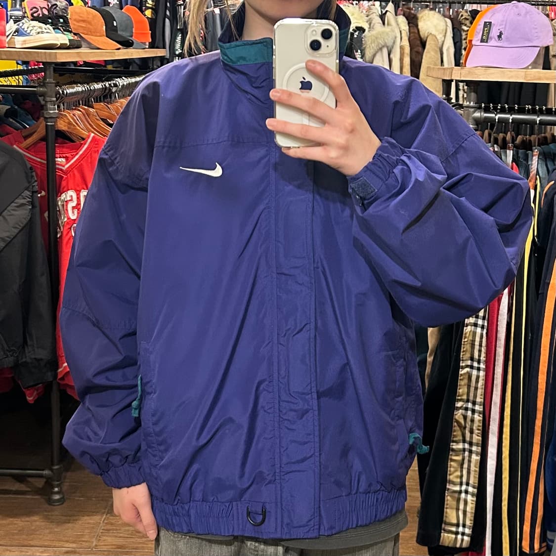 [HI] 나이키 바람막이 퍼플 상품이미지1