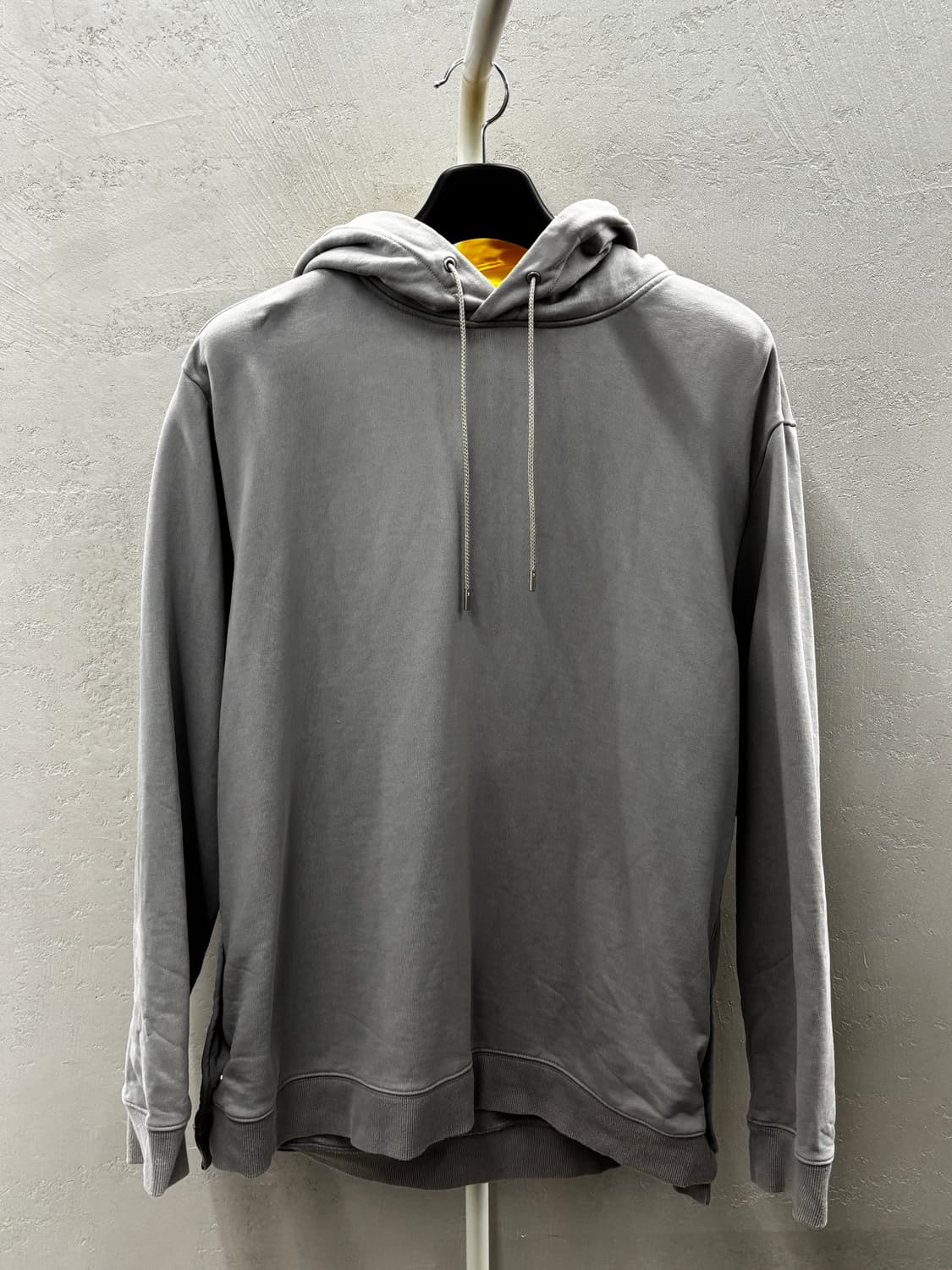 solid homme 무지 후드티 그레이 105 상품이미지2