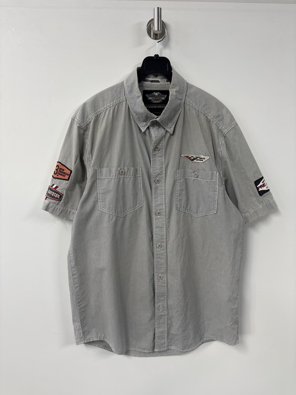 할리데이비슨 패치 워크 셔츠 상품이미지2