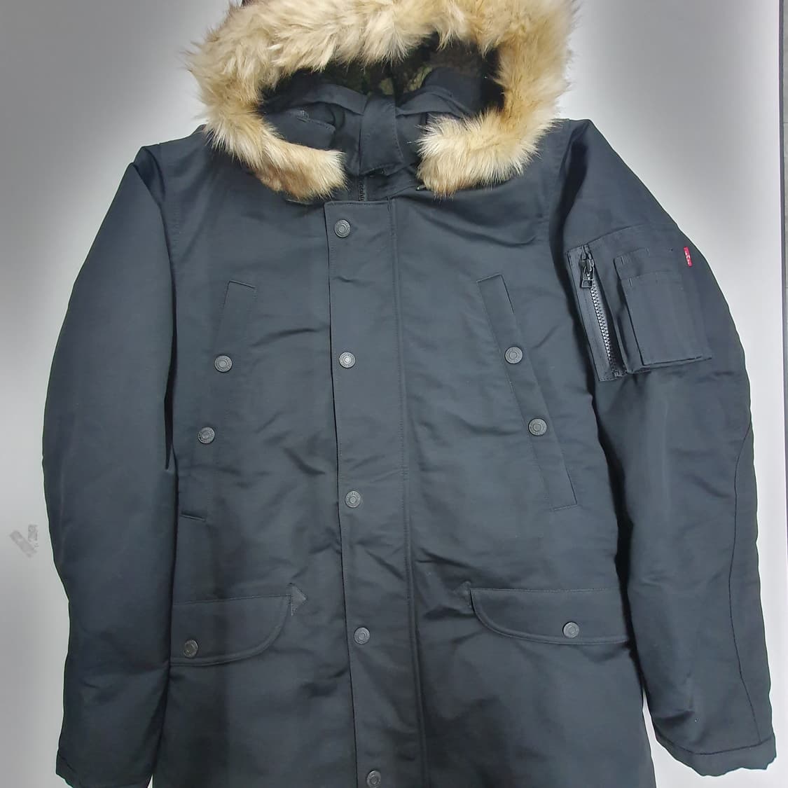 새상품 리바이스 덕다운 패딩 상품이미지1