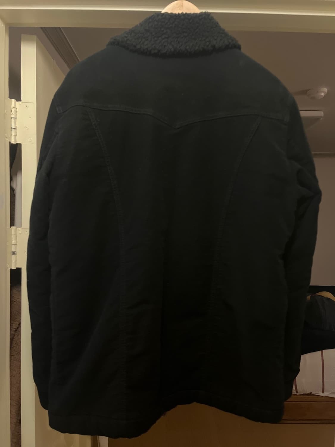 소프넷 X LEE 블랙 렌쳐 코트 XL 상품이미지7
