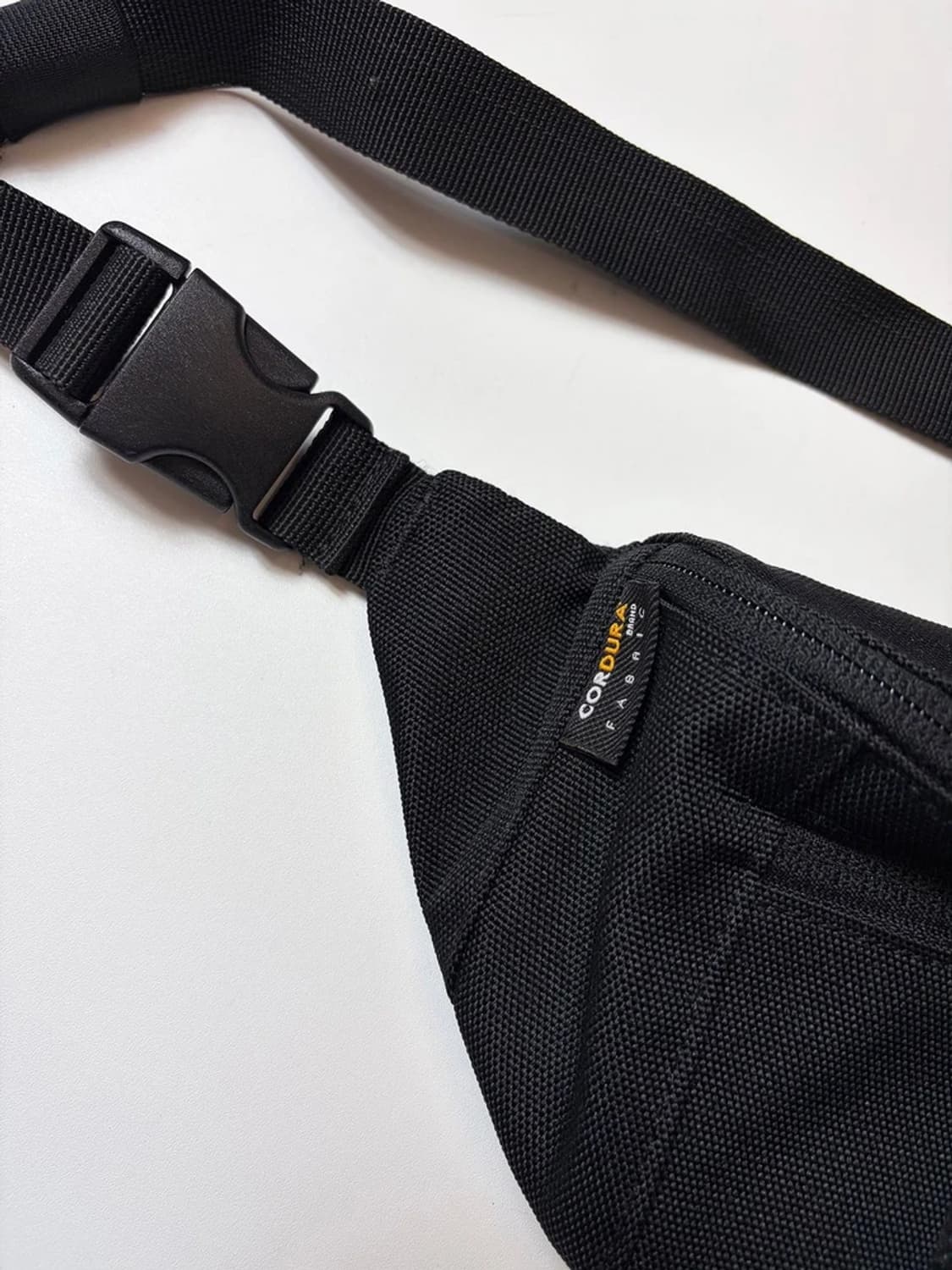 커버낫 시그니처 로고 캔버스 웨이스트백 Q1501 상품이미지3