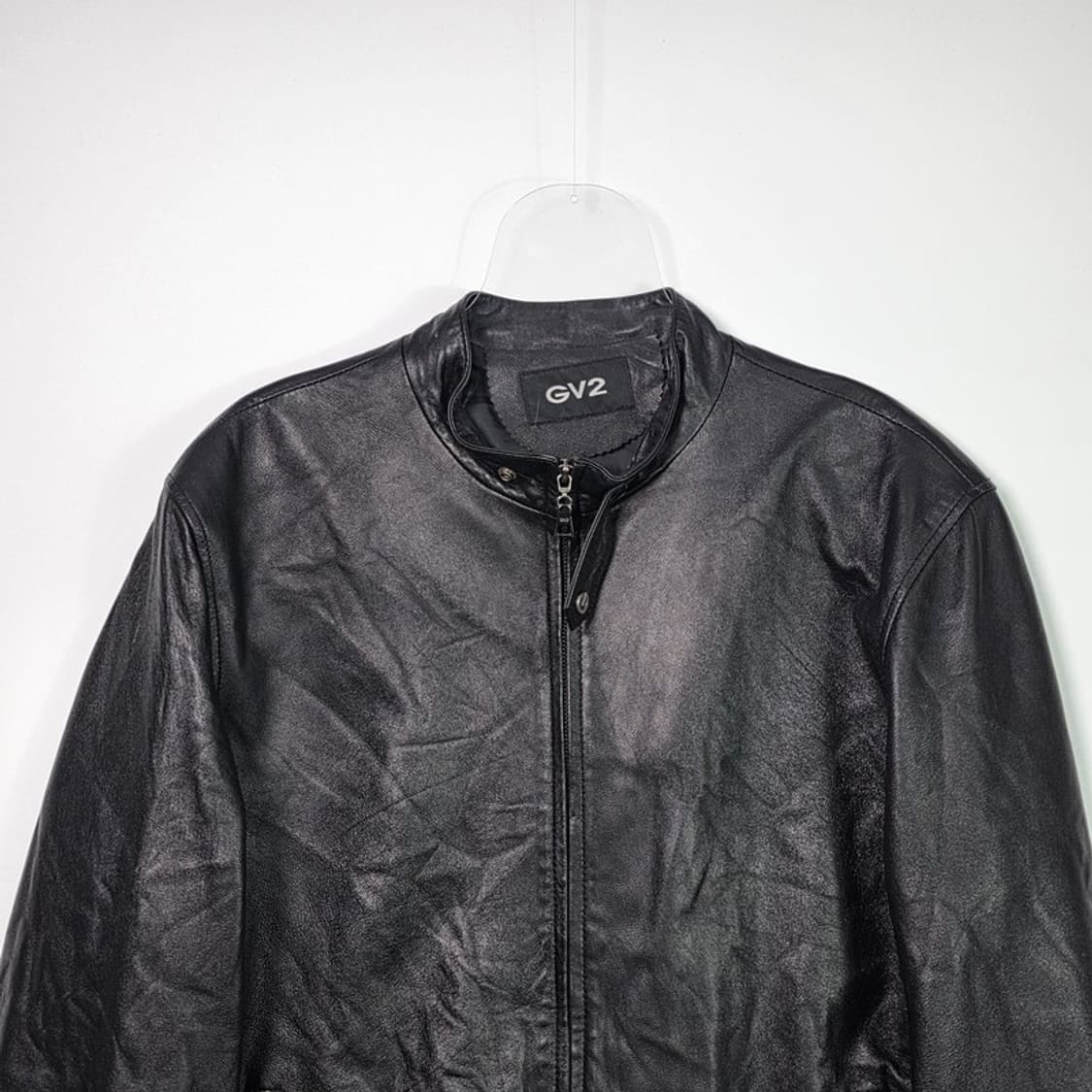 GV2 블랙 리얼 양가죽 자켓 L 상품이미지3